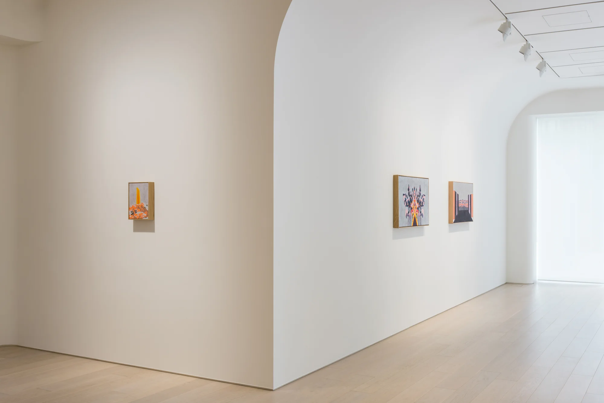Installation view of Noon Day Night by William Monk