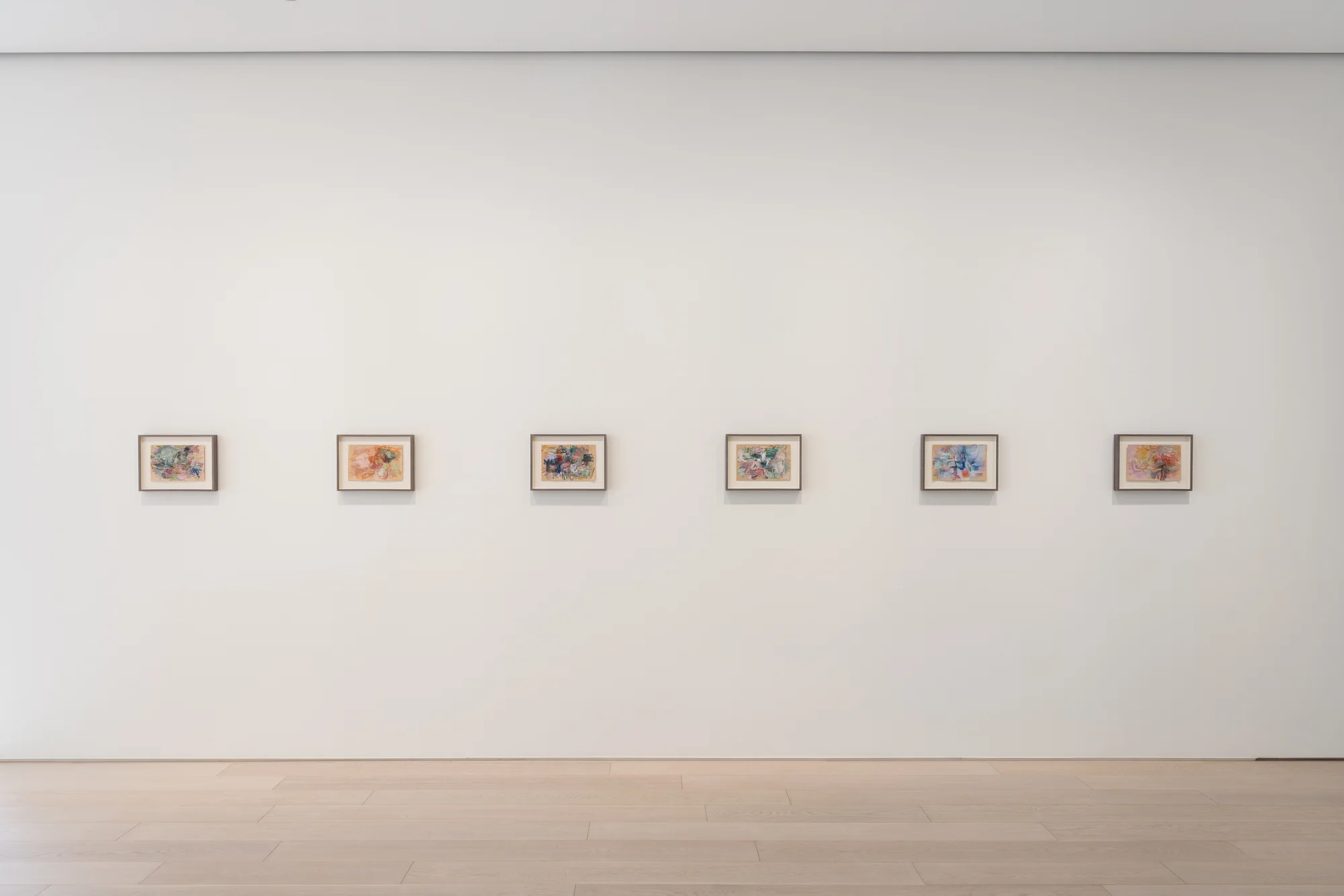 Installation view of Night Ruins by Nigel Cooke