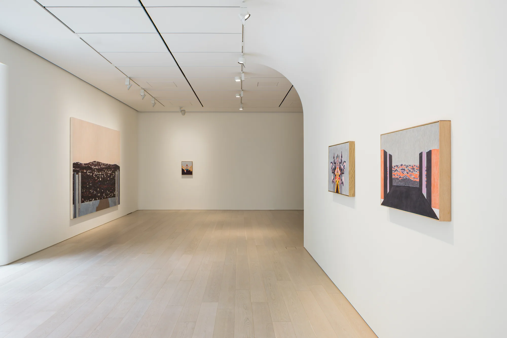Installation view of Noon Day Night by William Monk