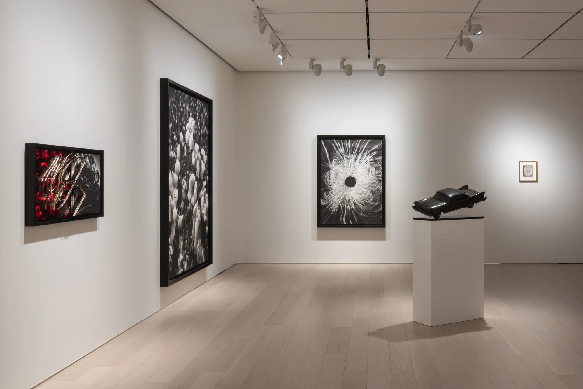 Installation view of Angels of the Maelstrom by Robert Longo