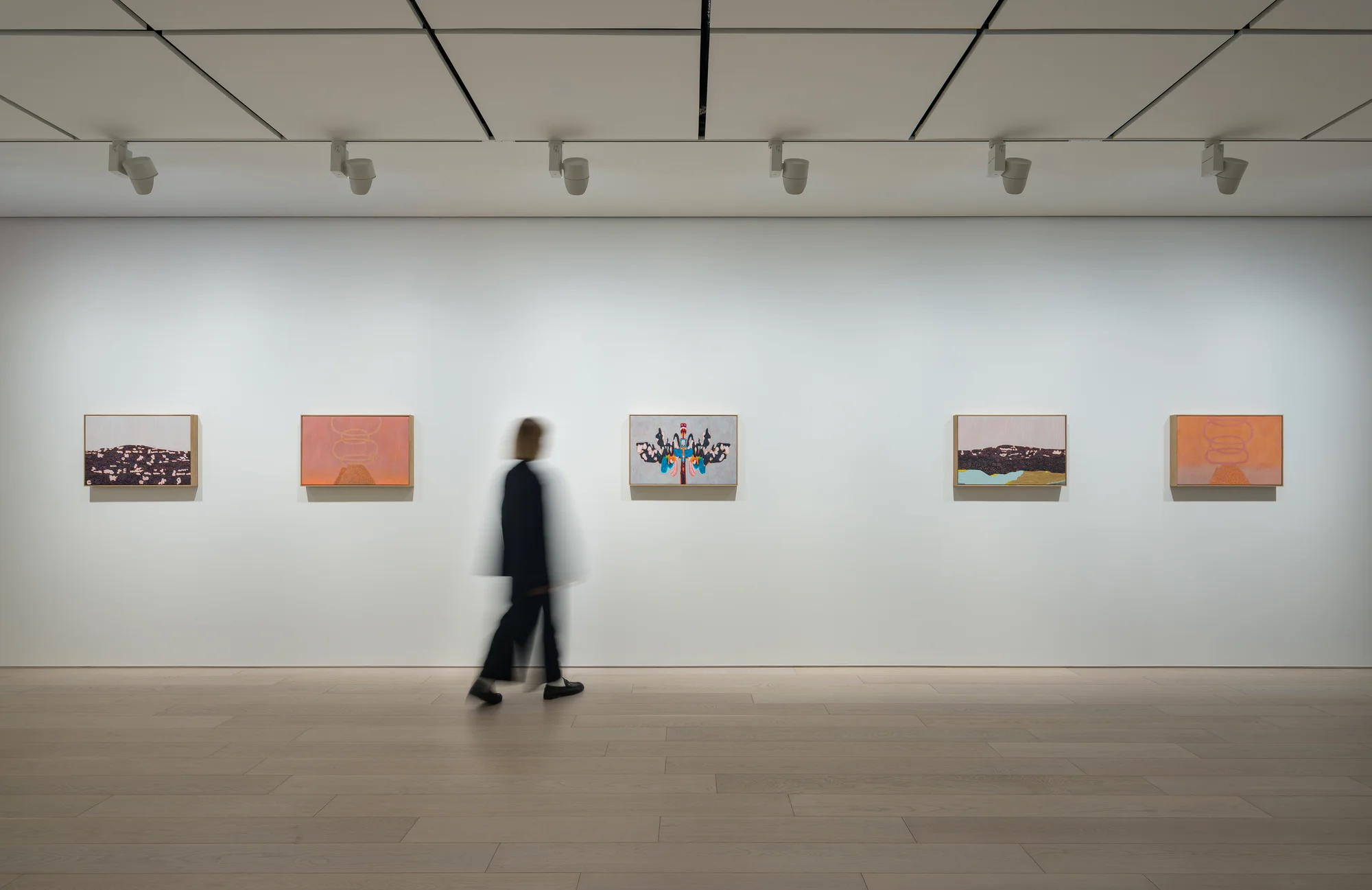 Installation view of Noon Day Night by William Monk