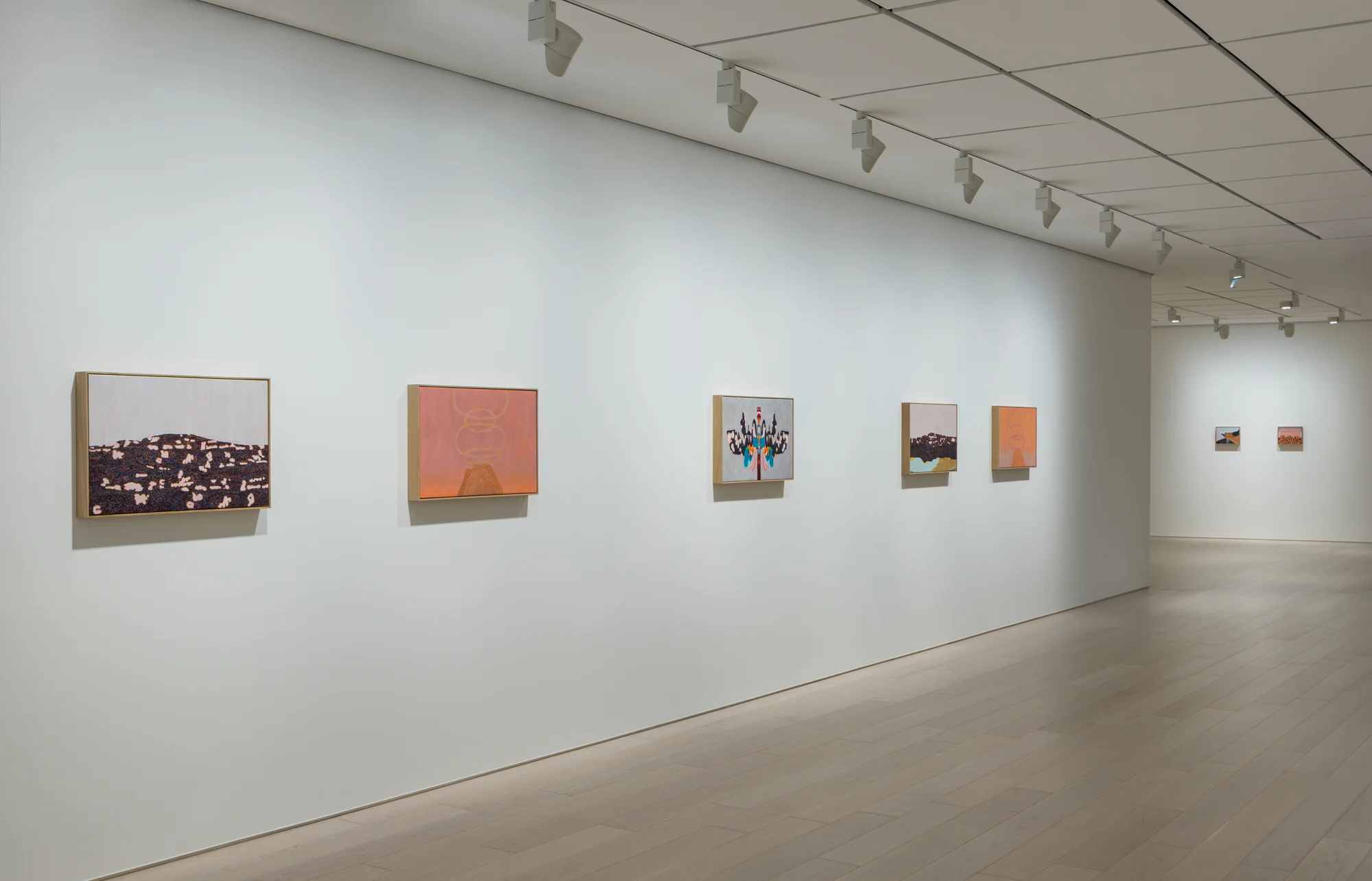 Installation view of Noon Day Night by William Monk