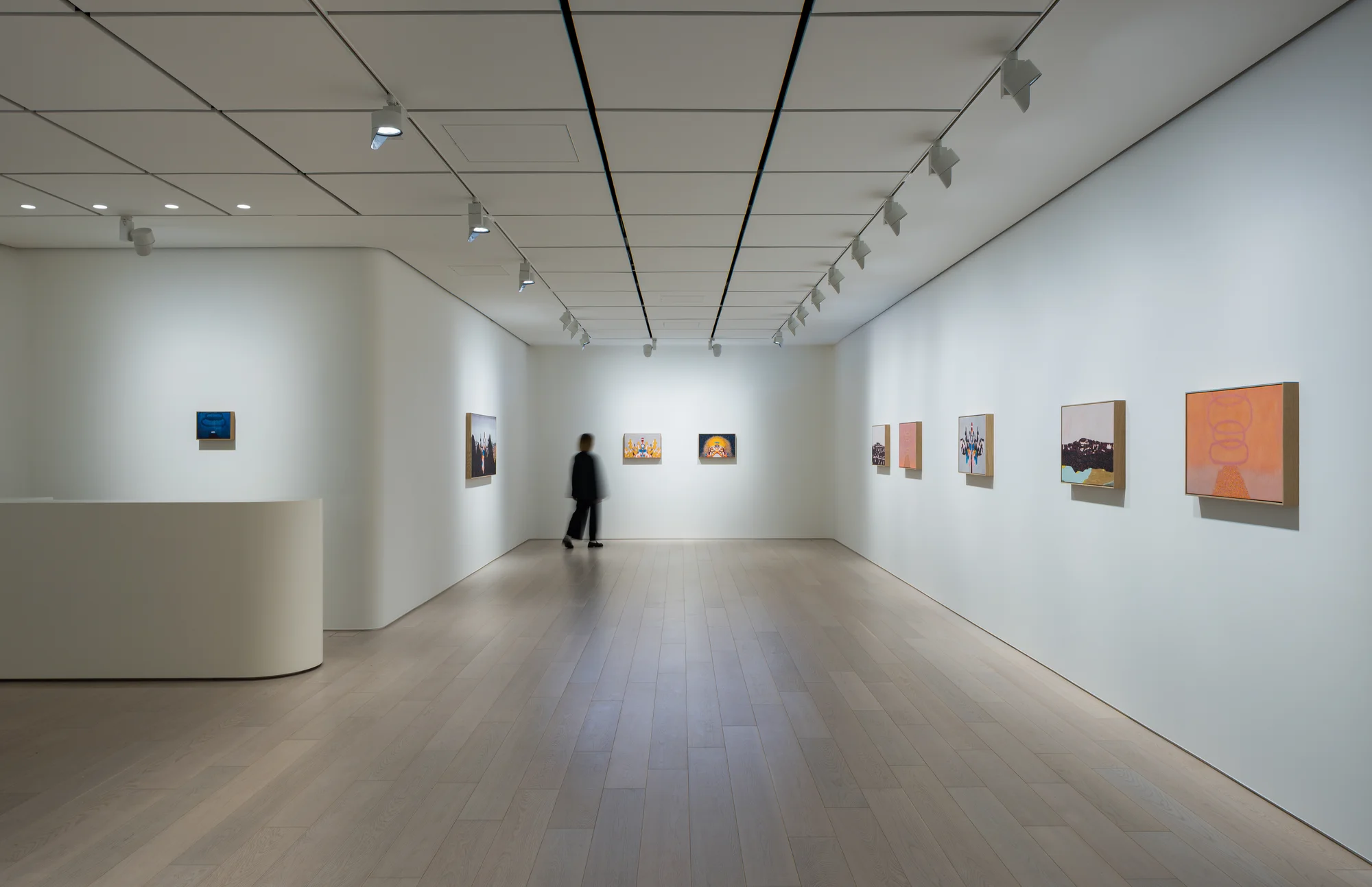 Installation view of Noon Day Night by William Monk