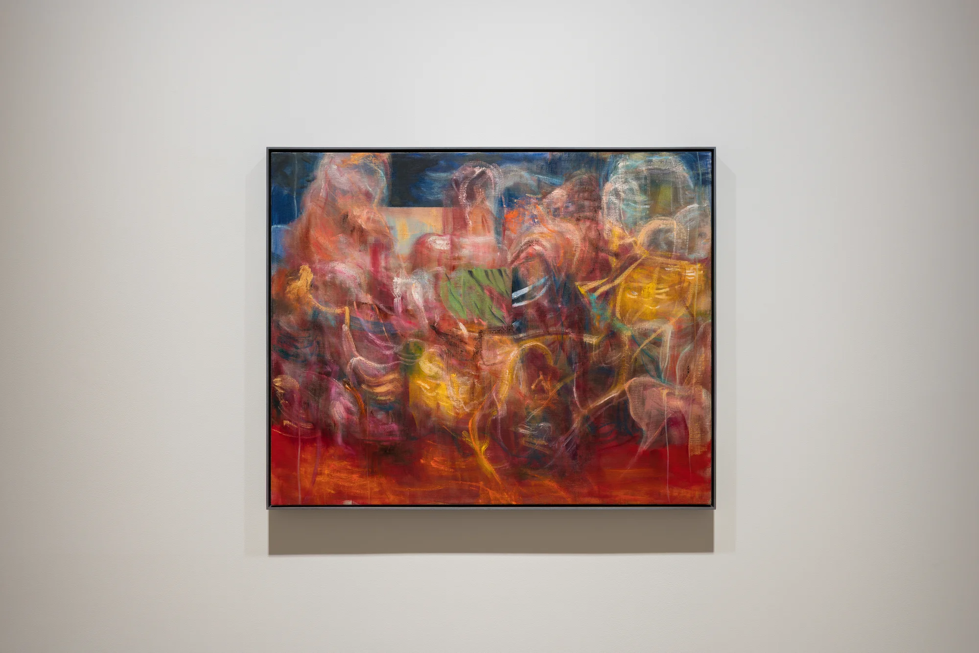 Installation view of Night Ruins by Nigel Cooke