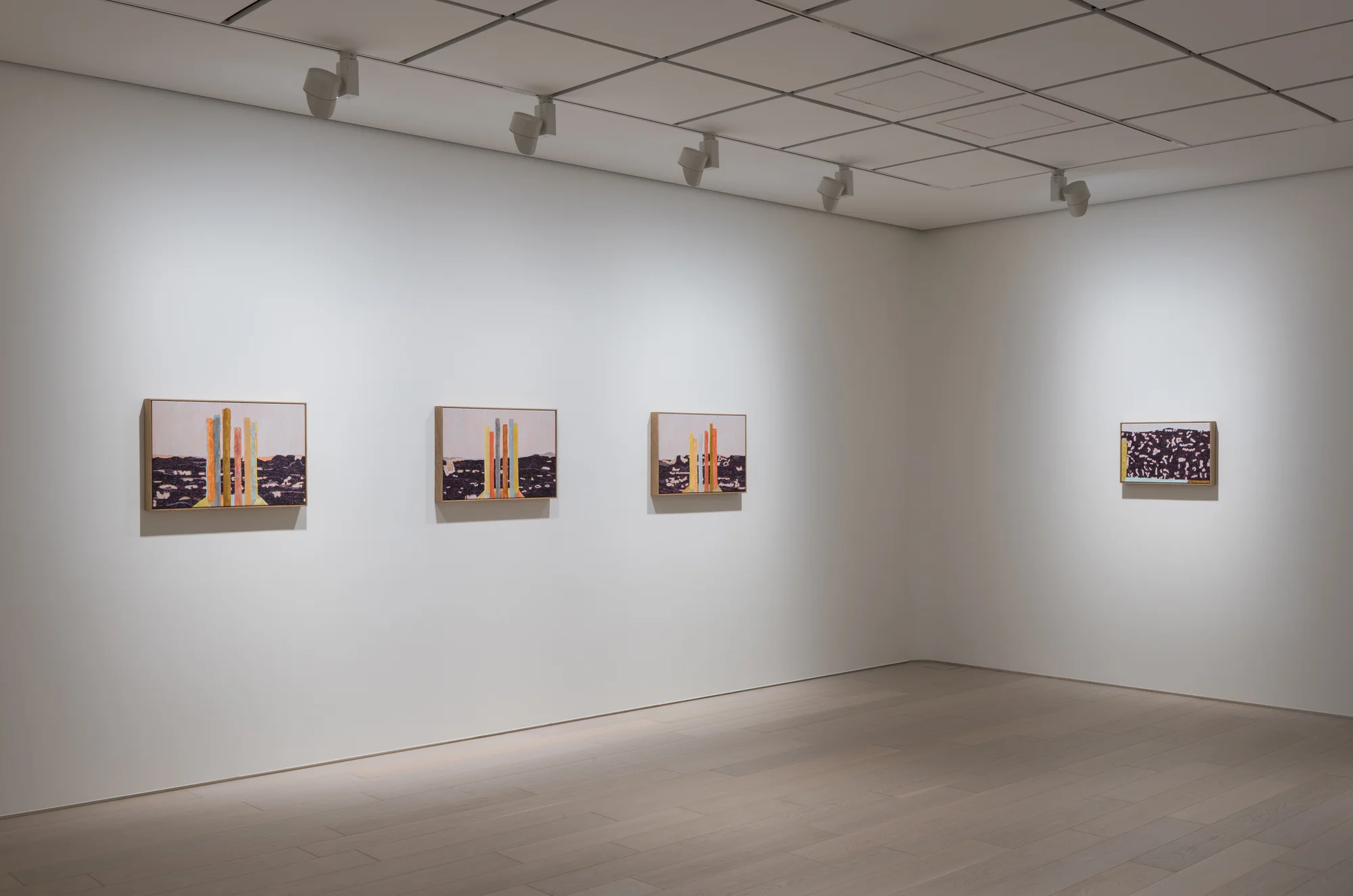 Installation view of Noon Day Night by William Monk