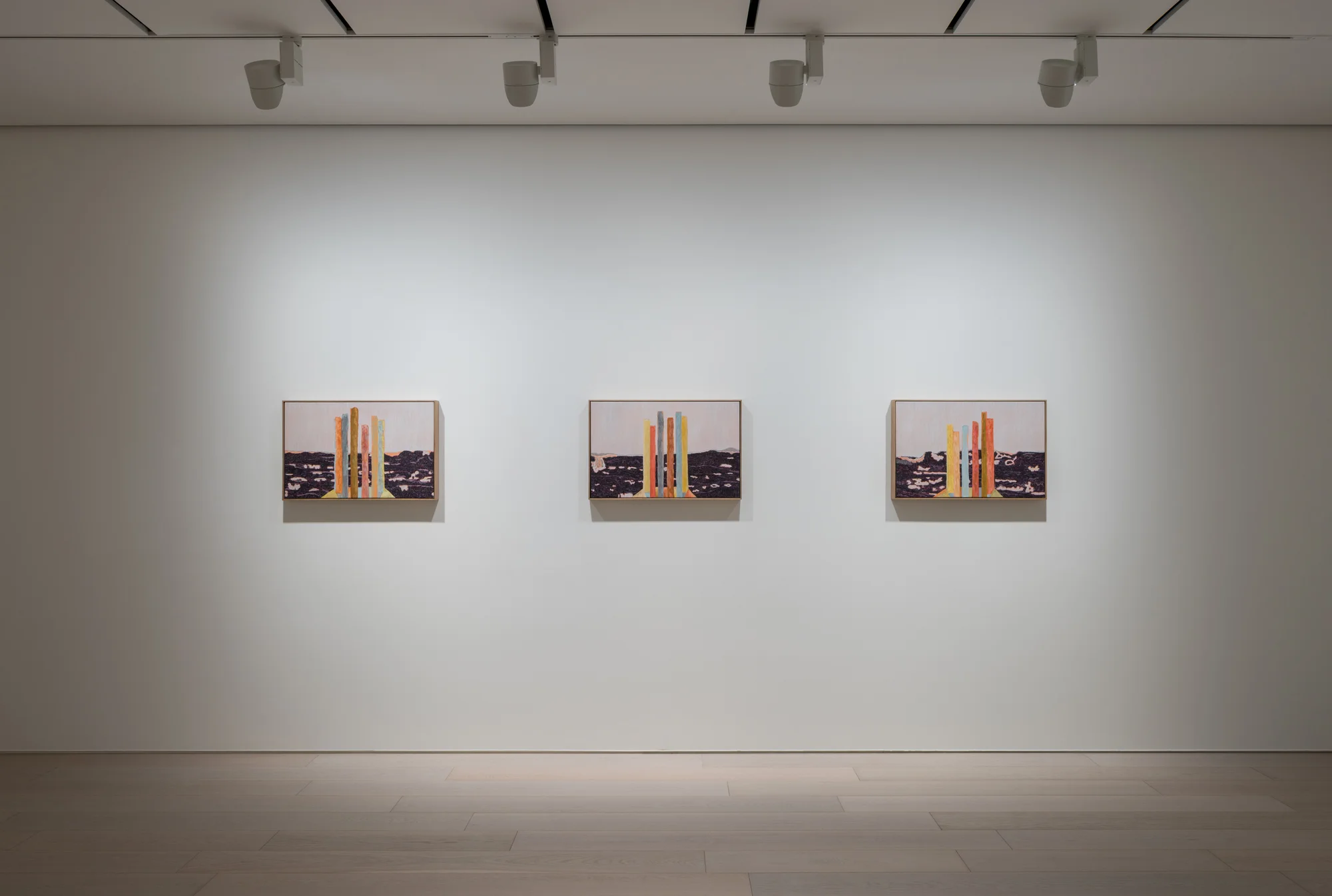 Installation view of Noon Day Night by William Monk