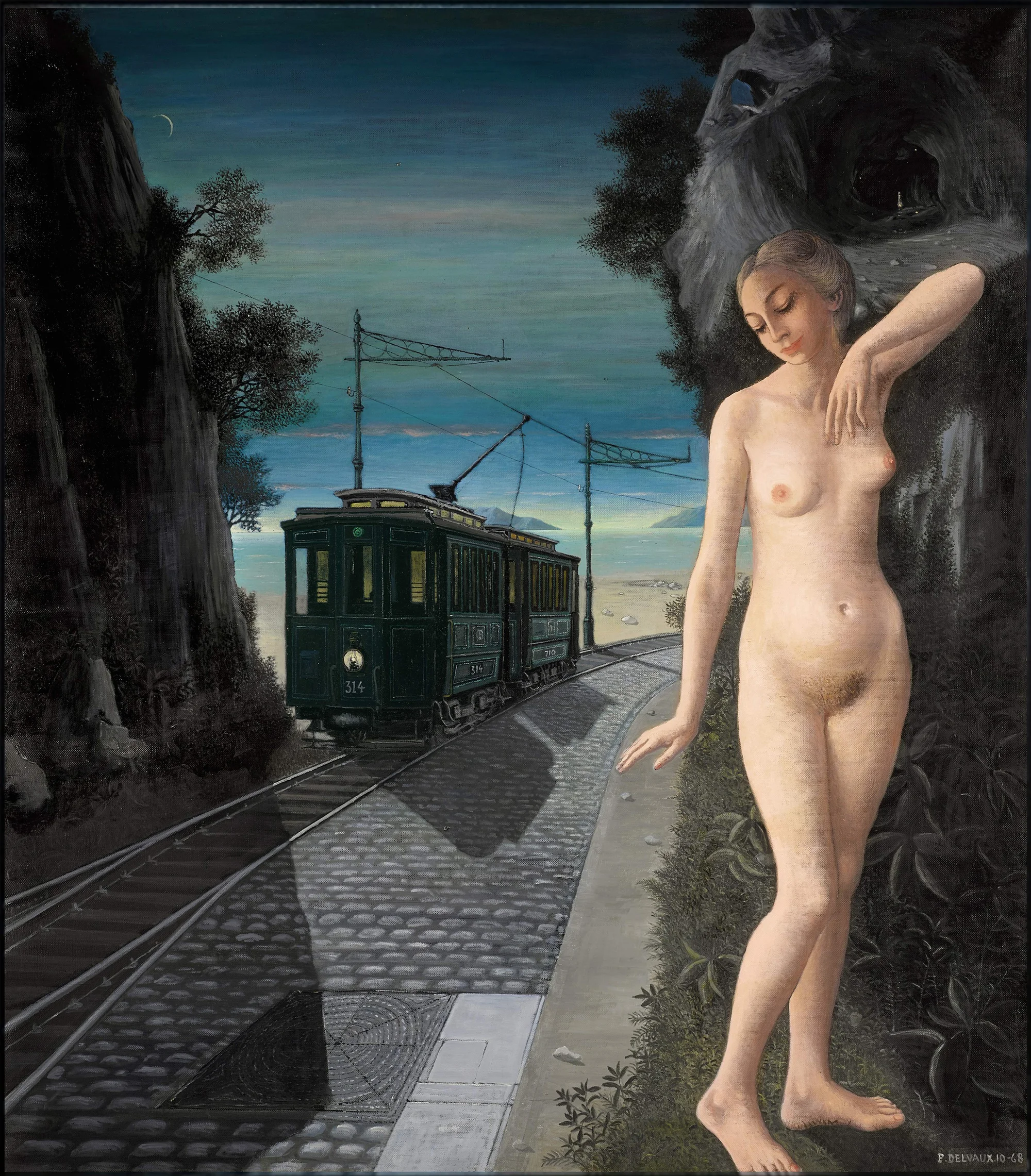 La Fin du voyage by Paul Delvaux