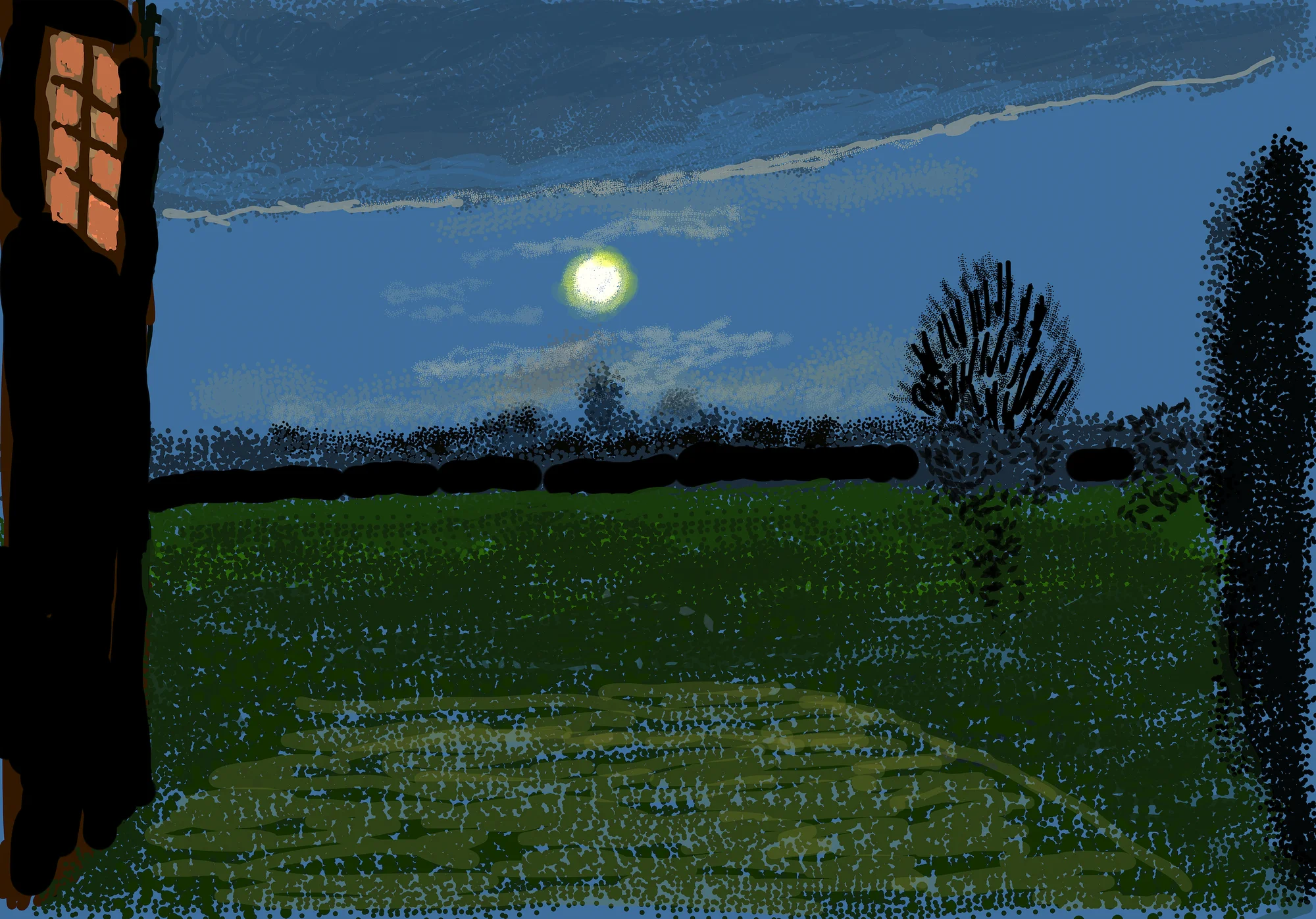 31st October 2020, No. 1 by David Hockney