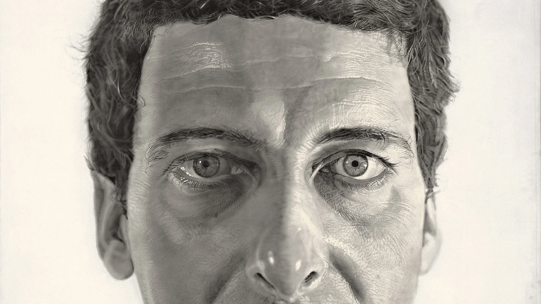 Klaus/Watercolor by Chuck Close