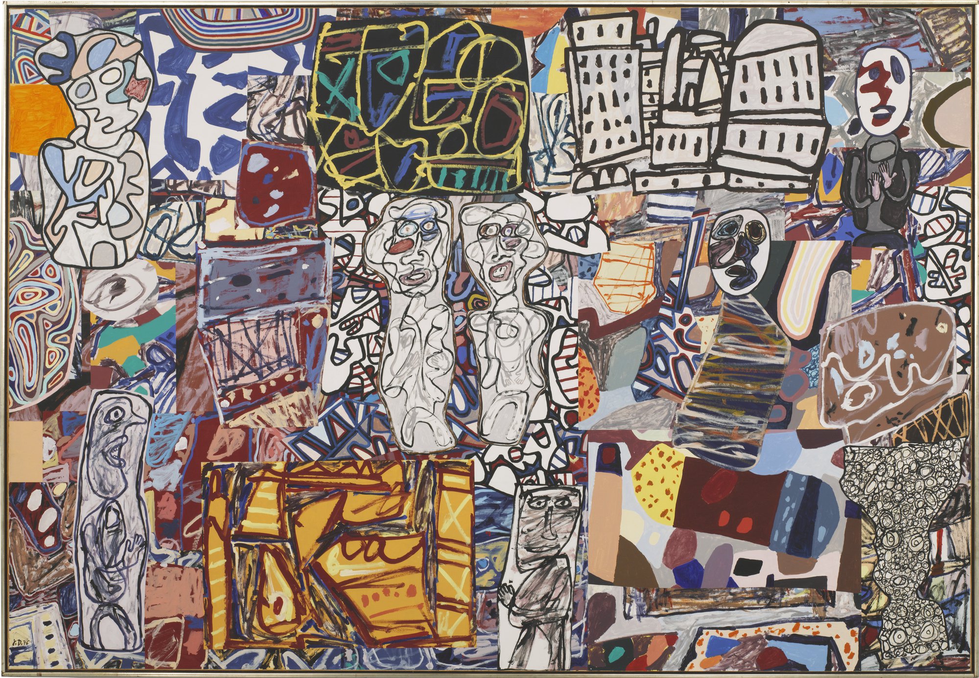 JEAN DUBUFFET Simulacres SET OF 10 7.75" x 5.75" Serigraph 1974 Outsider Art 
