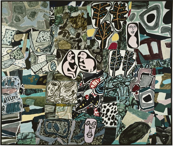 Jean Dubuffet — Promenade en Touraine