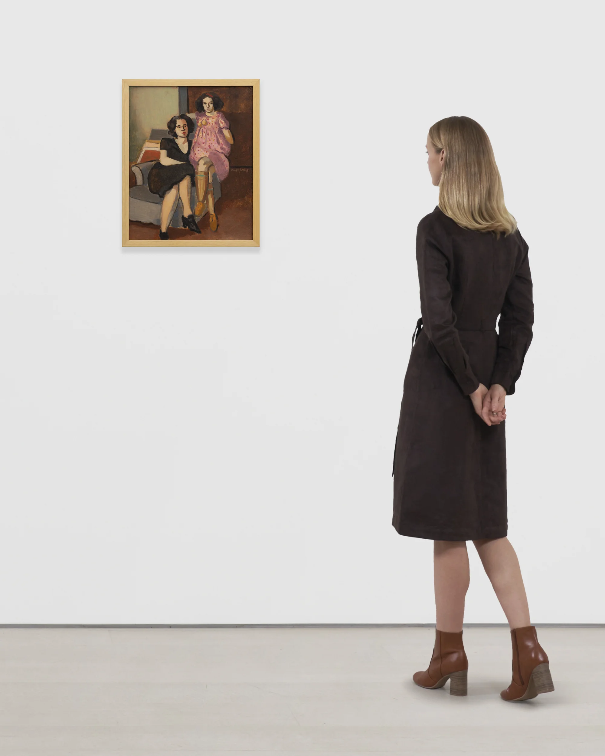 Untitled (Cora's Two Sisters) by Adolph Gottlieb