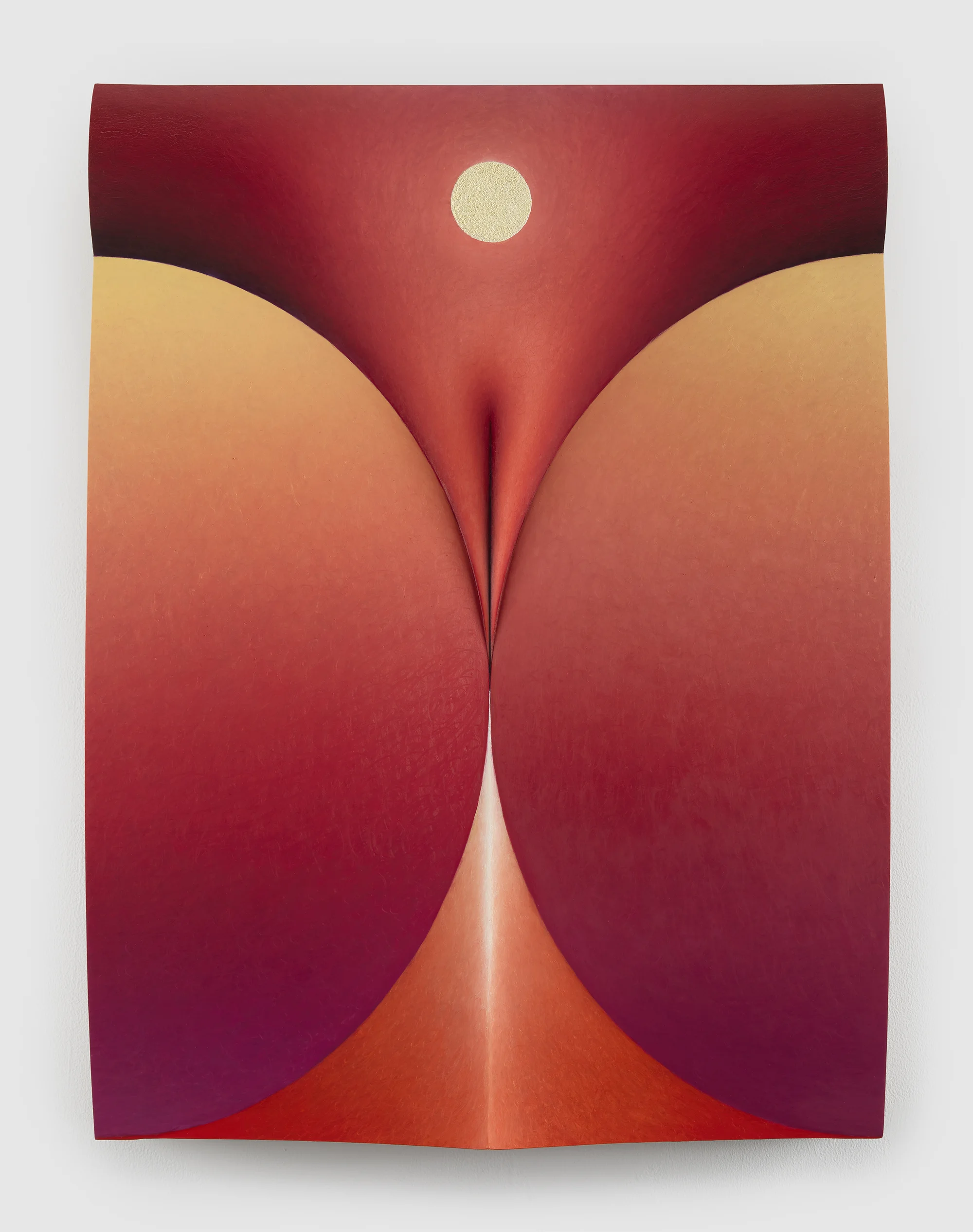 Pressure in red by Loie Hollowell