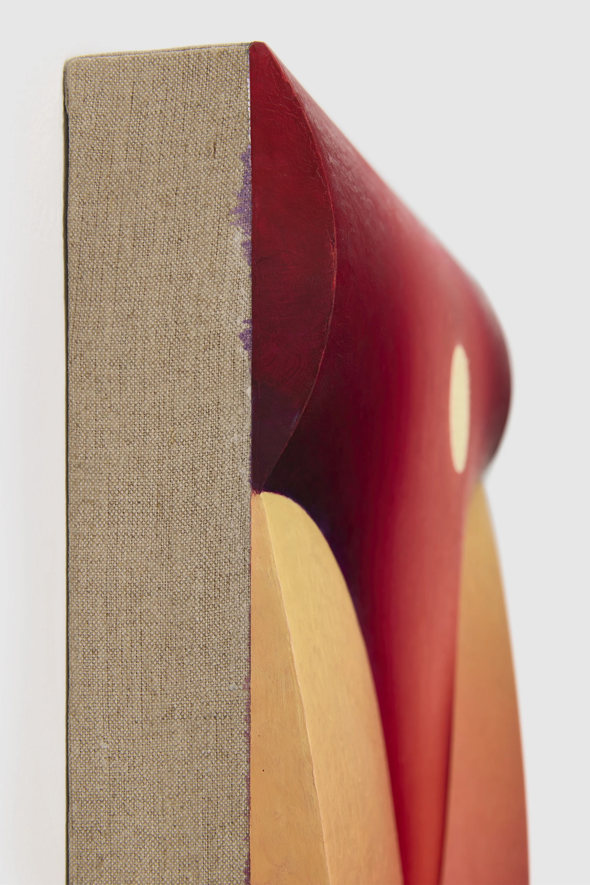 Pressure in red by Loie Hollowell