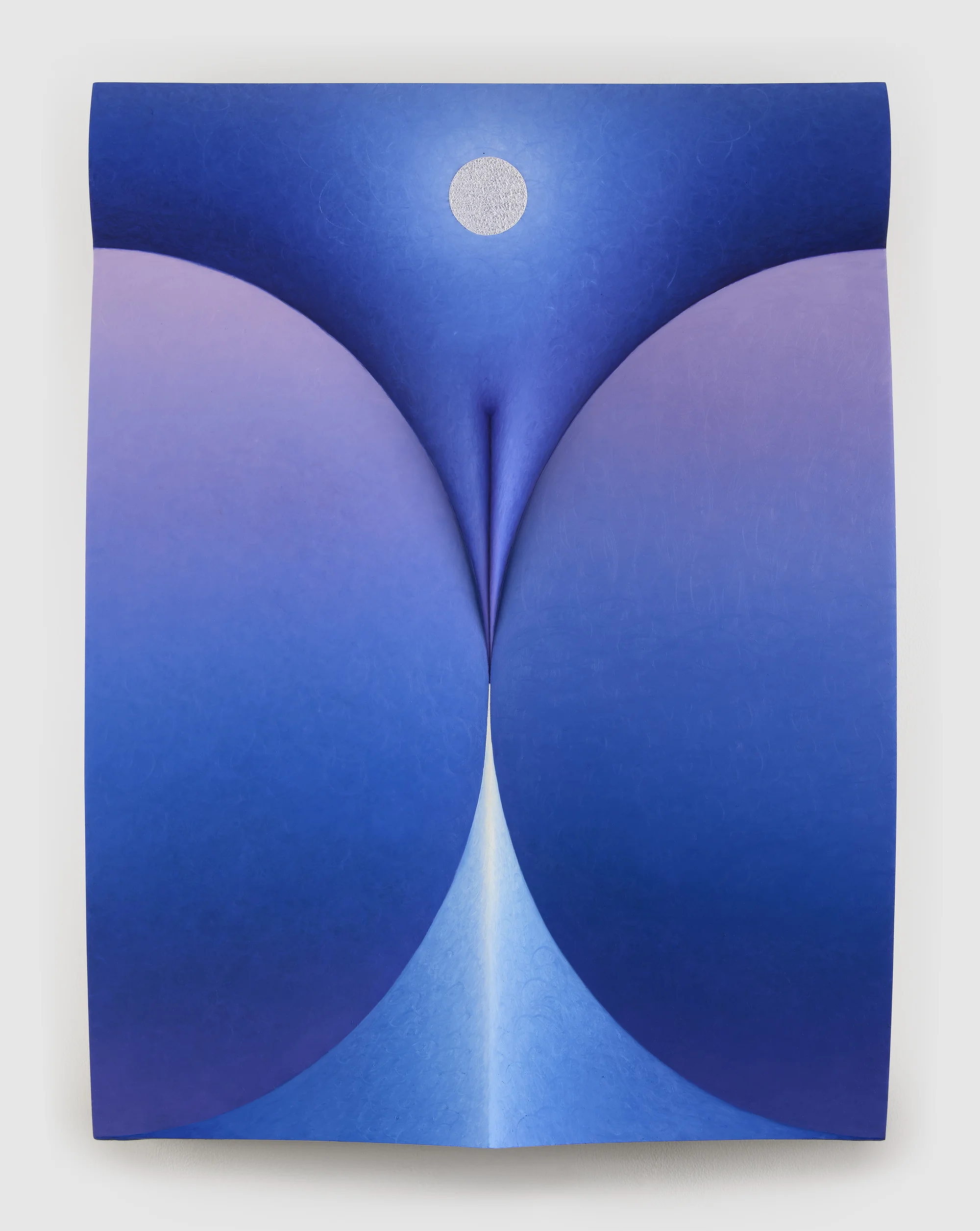 Pressure in blue by Loie Hollowell