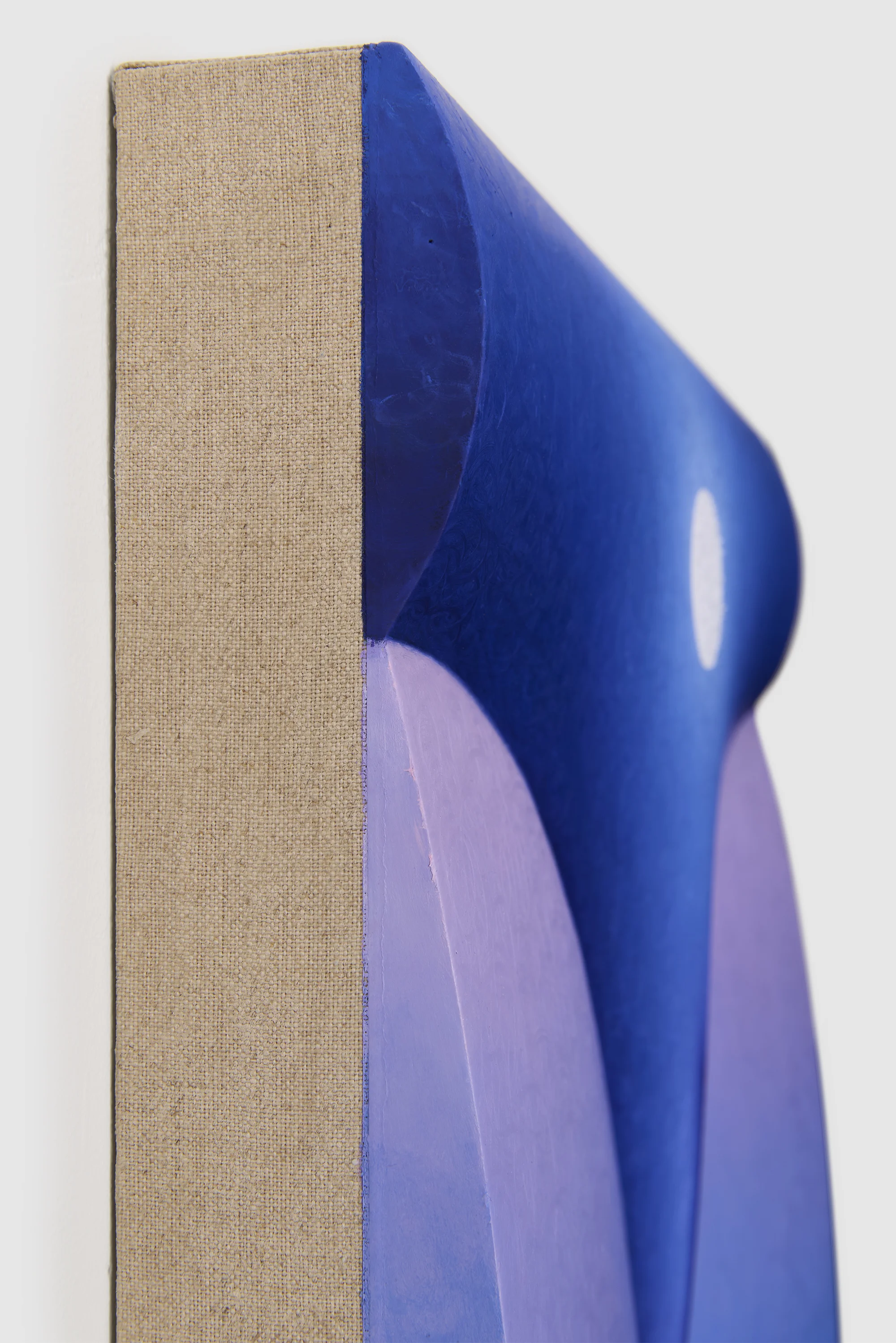 Pressure in blue by Loie Hollowell