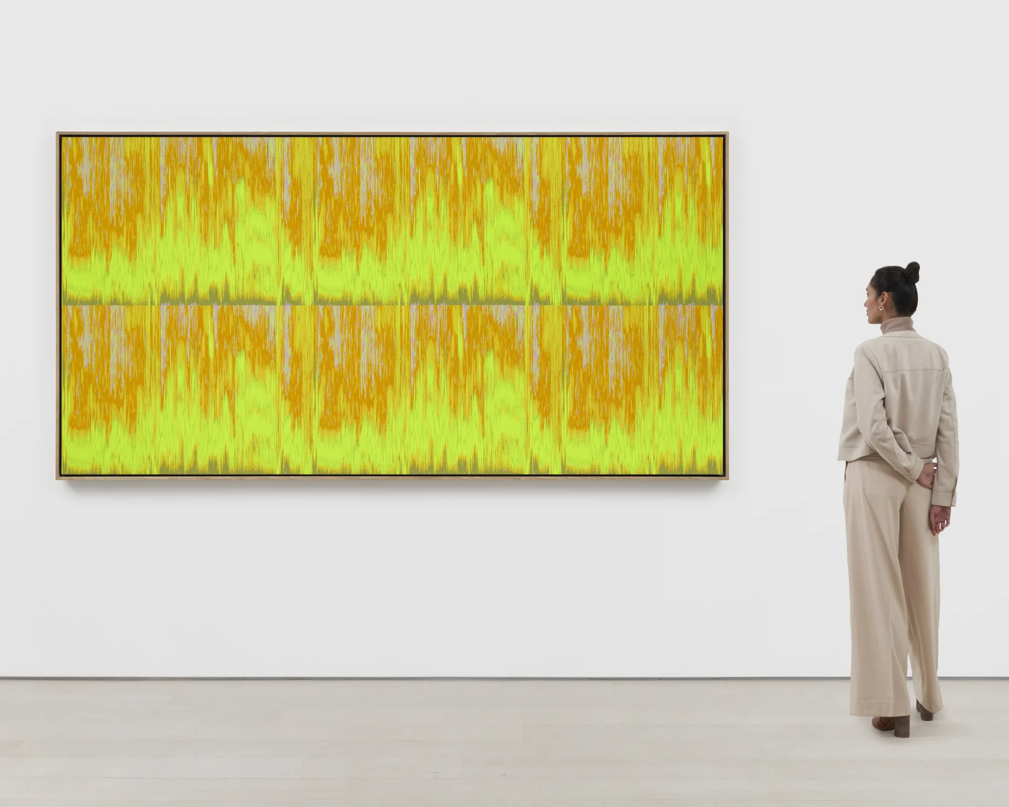 Negative Entropy (Buffalo, Inc., Anechoic Chamber, Acid Yellow, Hex) by Mika Tajima