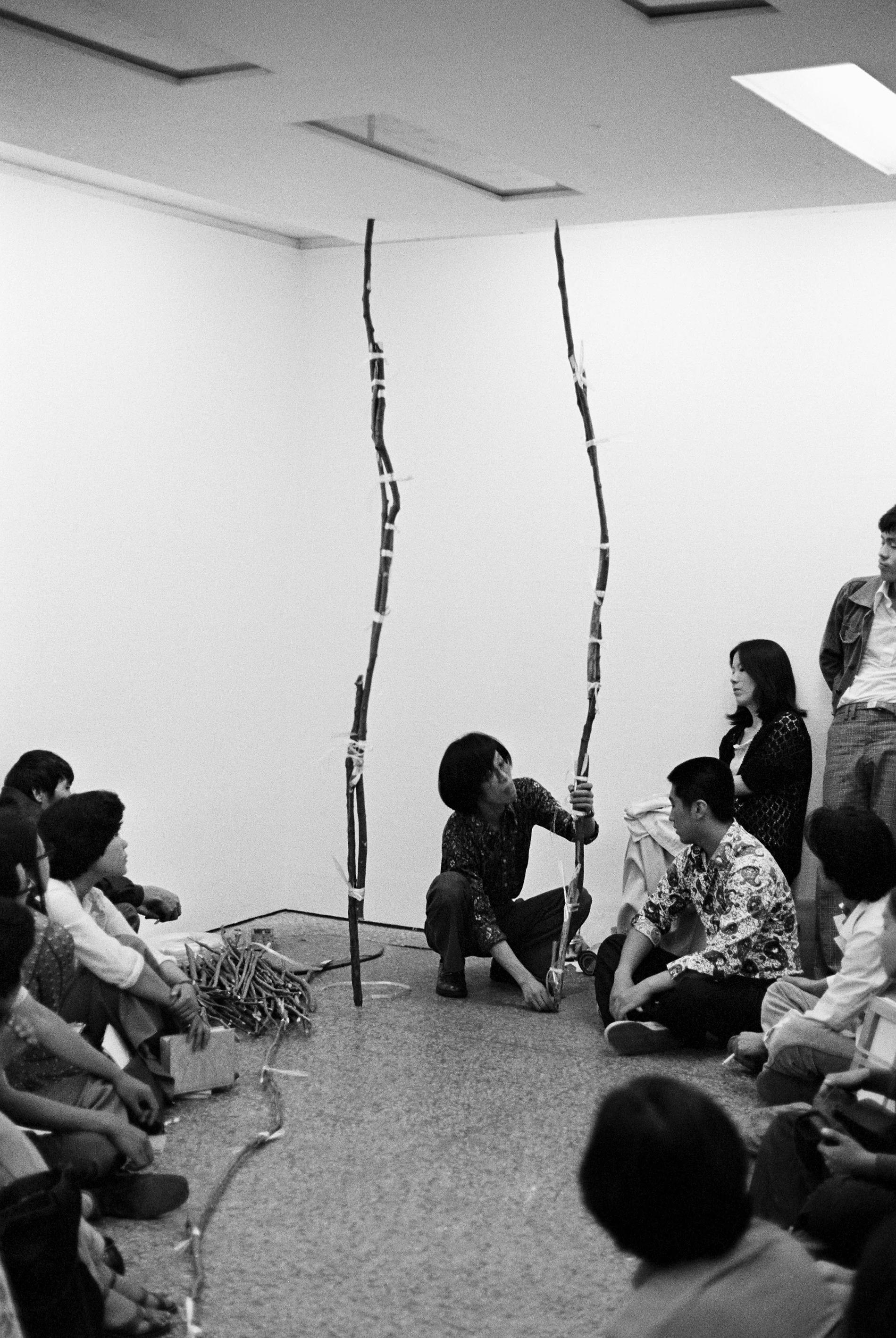 Fence Inside a Gallery by Kun-Yong Lee