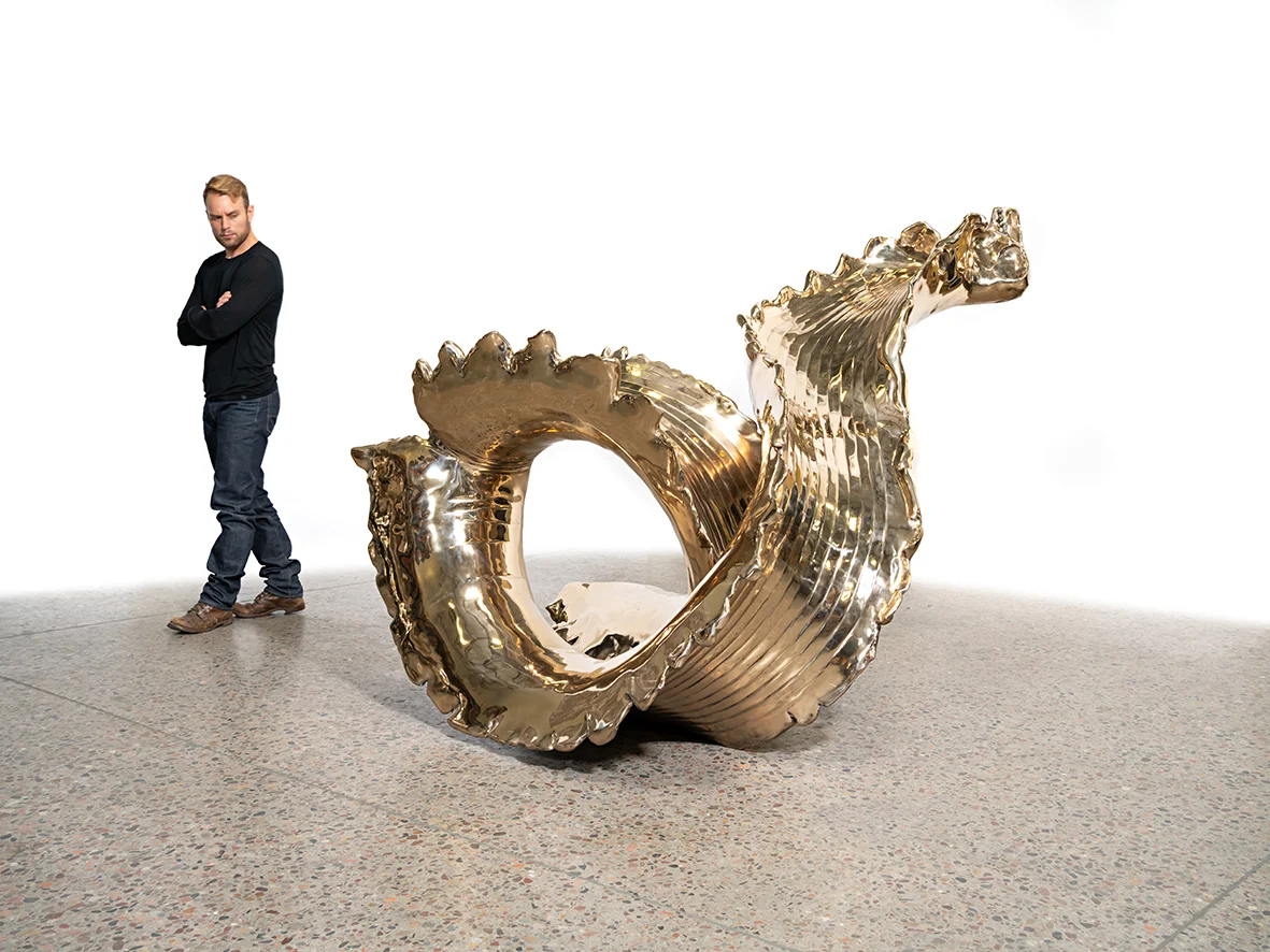 Striking Cobra by Lynda Benglis