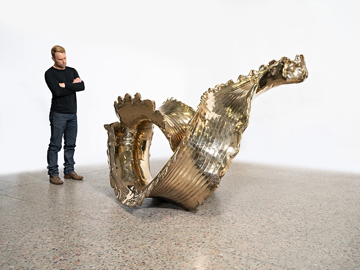 Striking Cobra by Lynda Benglis