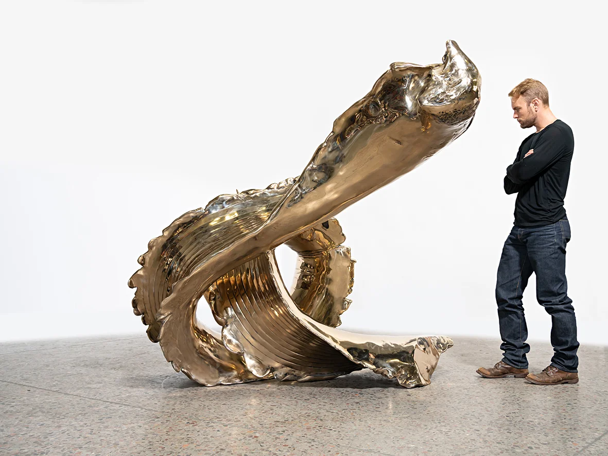 Striking Cobra by Lynda Benglis