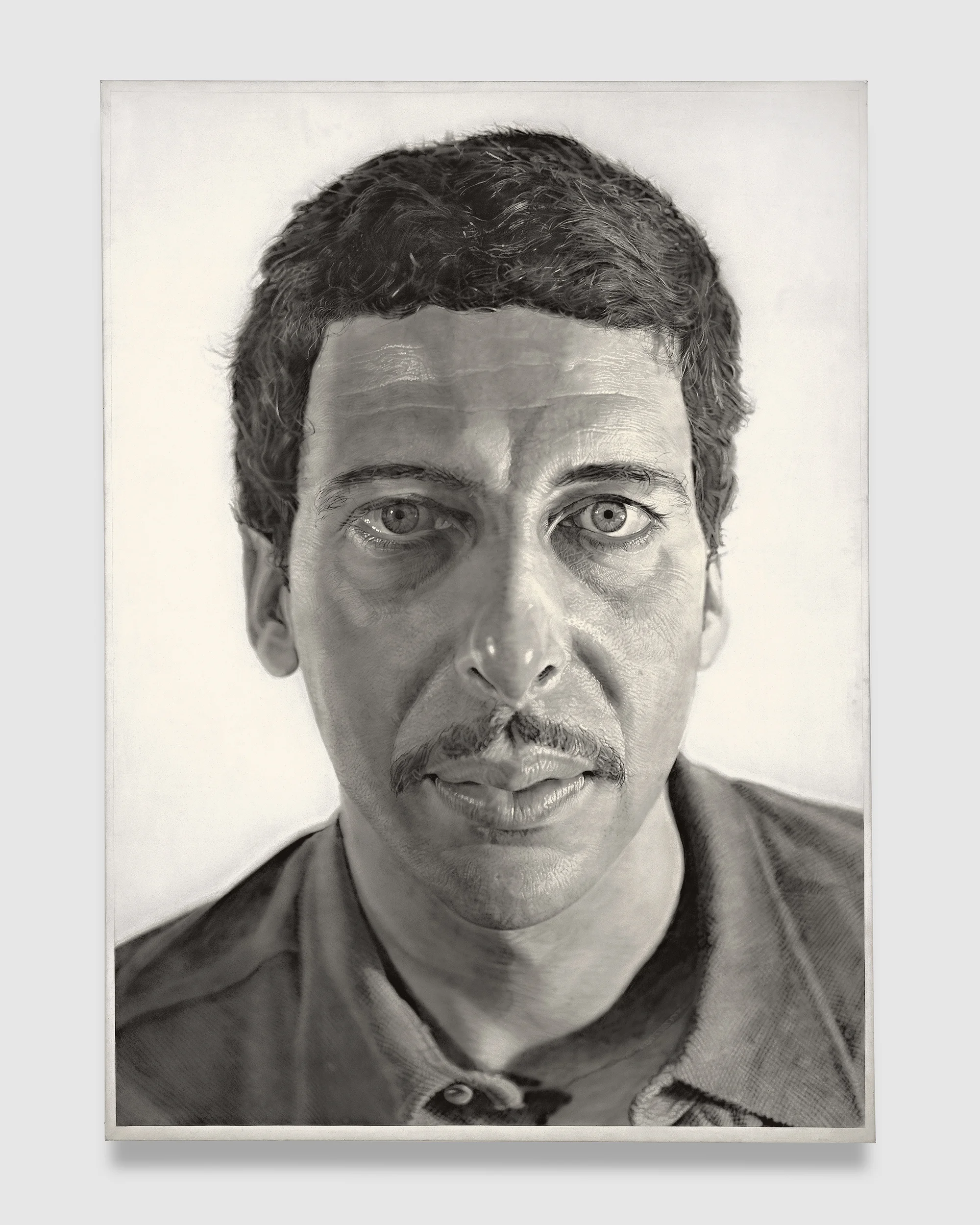 Klaus/Watercolor by Chuck Close