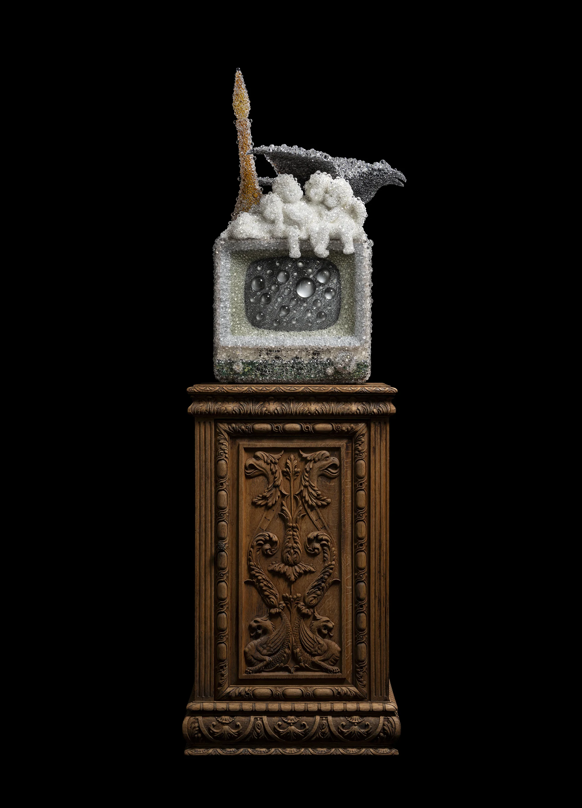 PixCell-TV/Angels/Crow/Decanter by Kohei Nawa