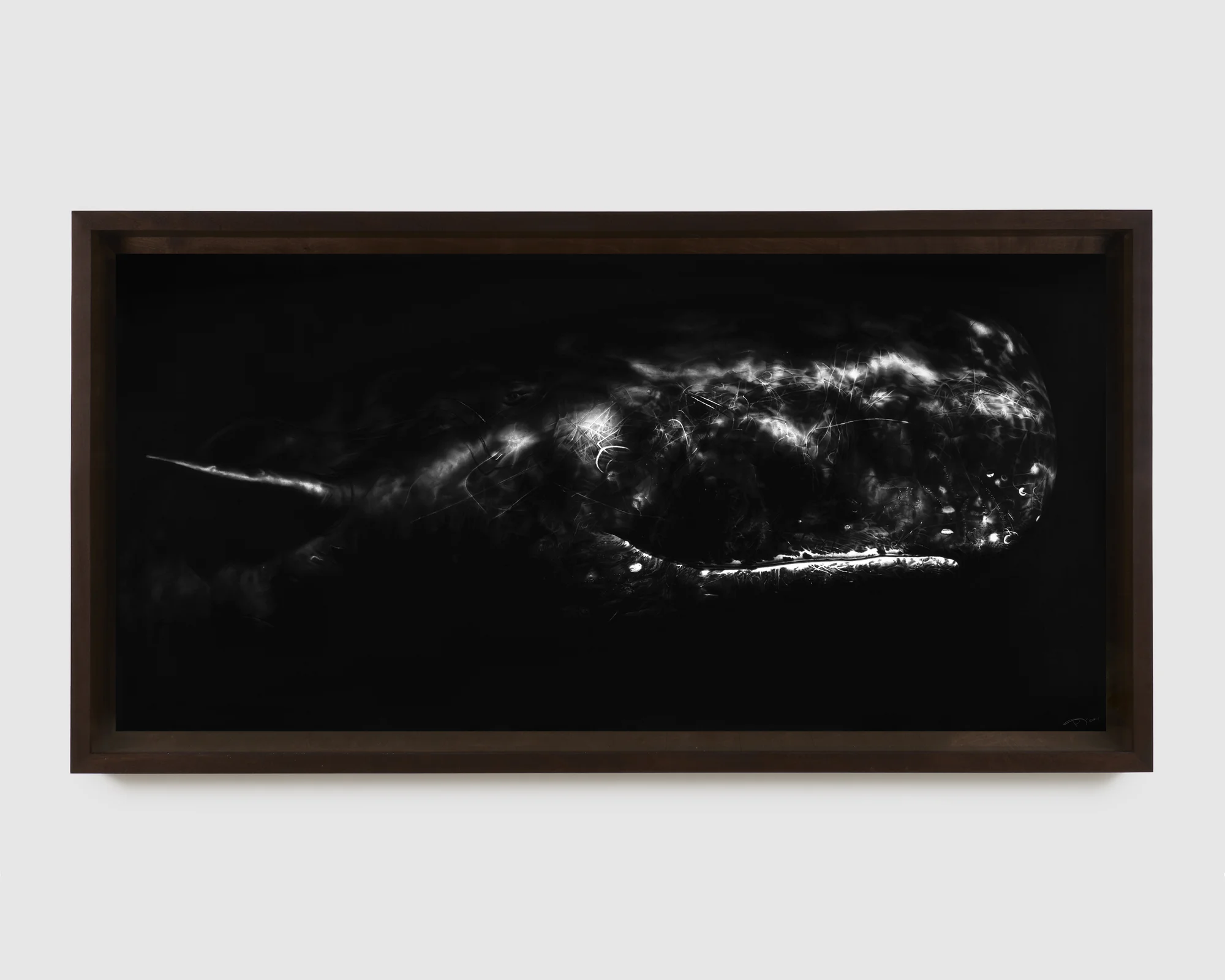 Untitled (Scarred Leviathan) by Robert Longo