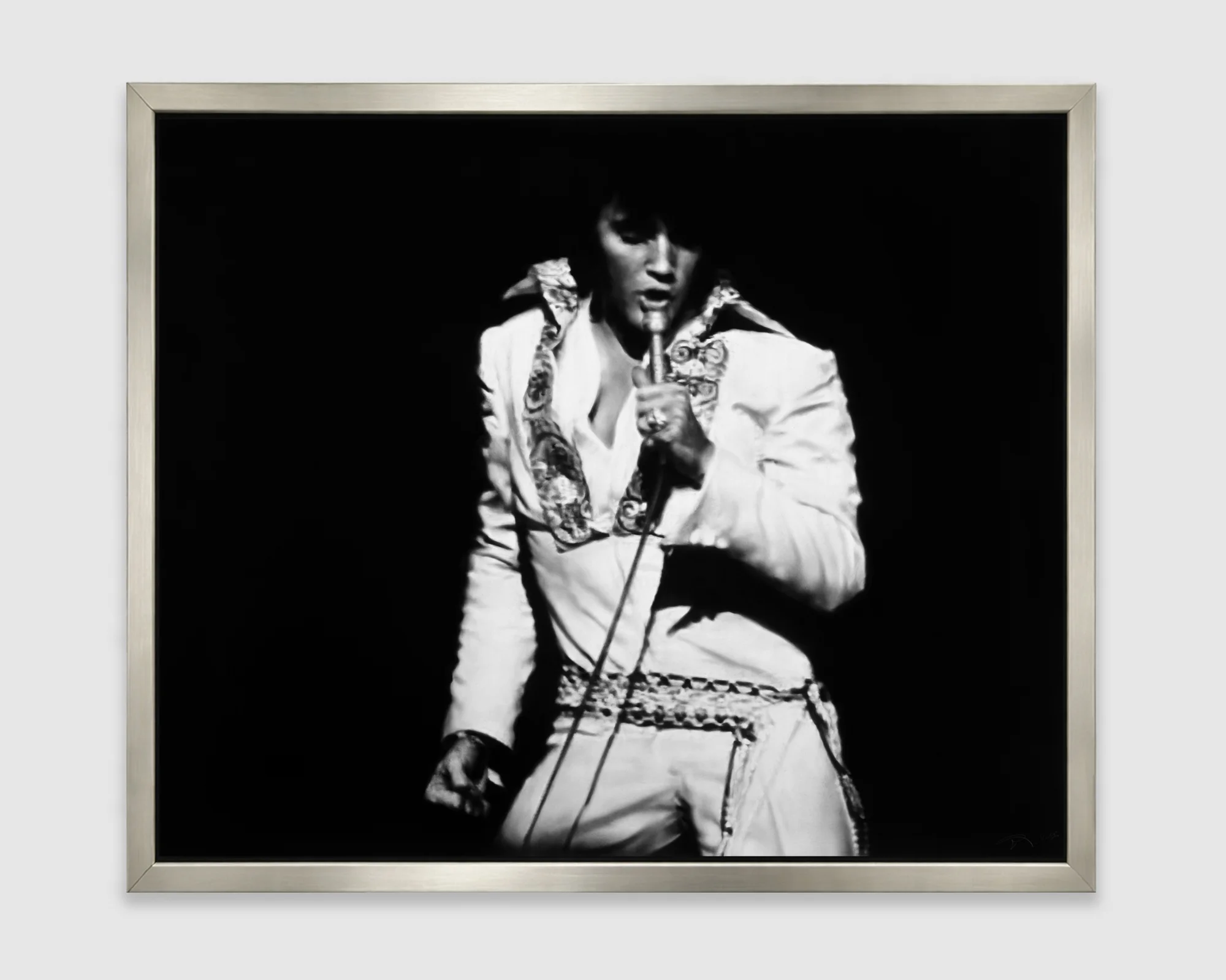 Untitled (The King, for Mary) by Robert Longo