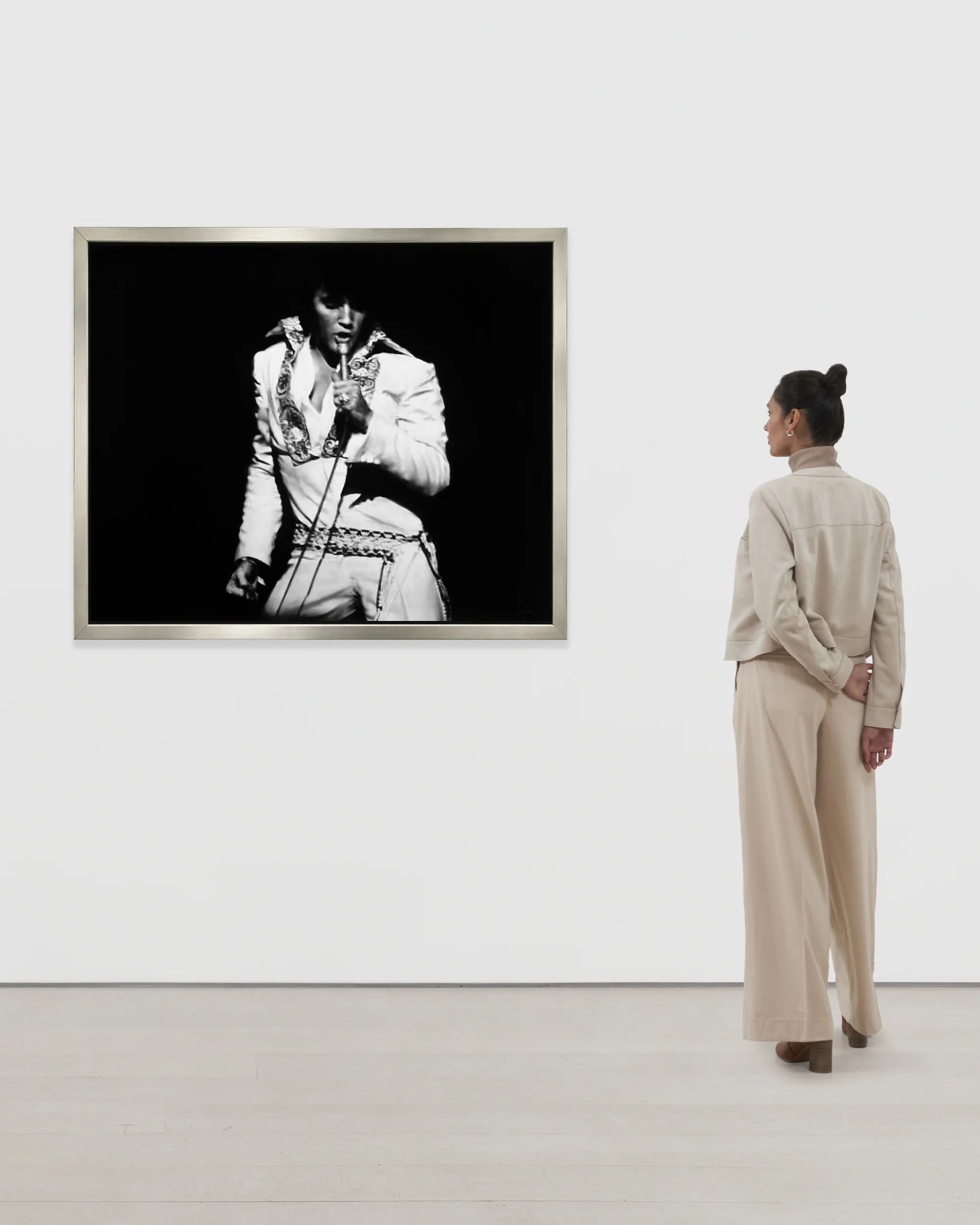 Untitled (The King, for Mary) by Robert Longo