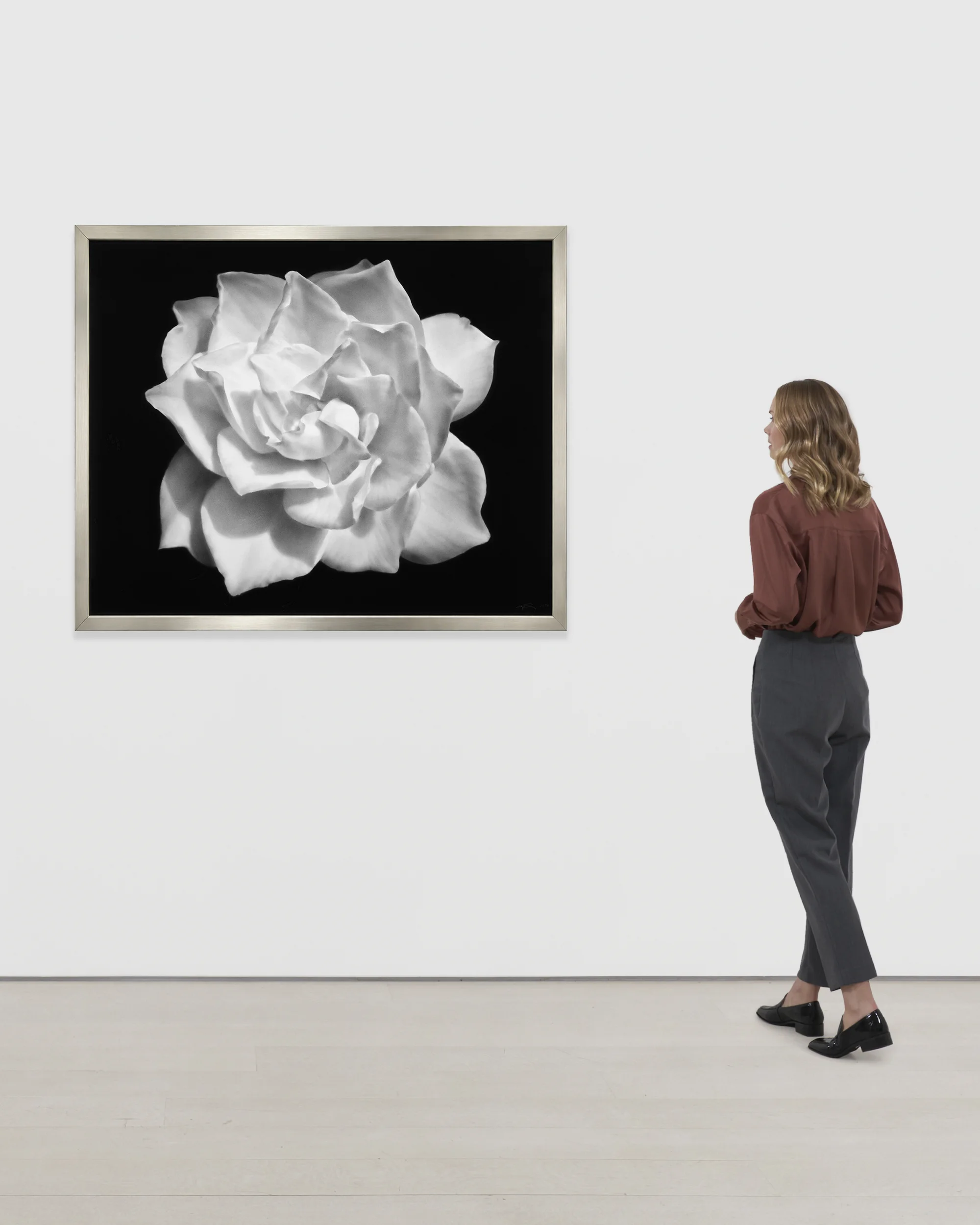 Untitled (Gardenia for Mary) by Robert Longo