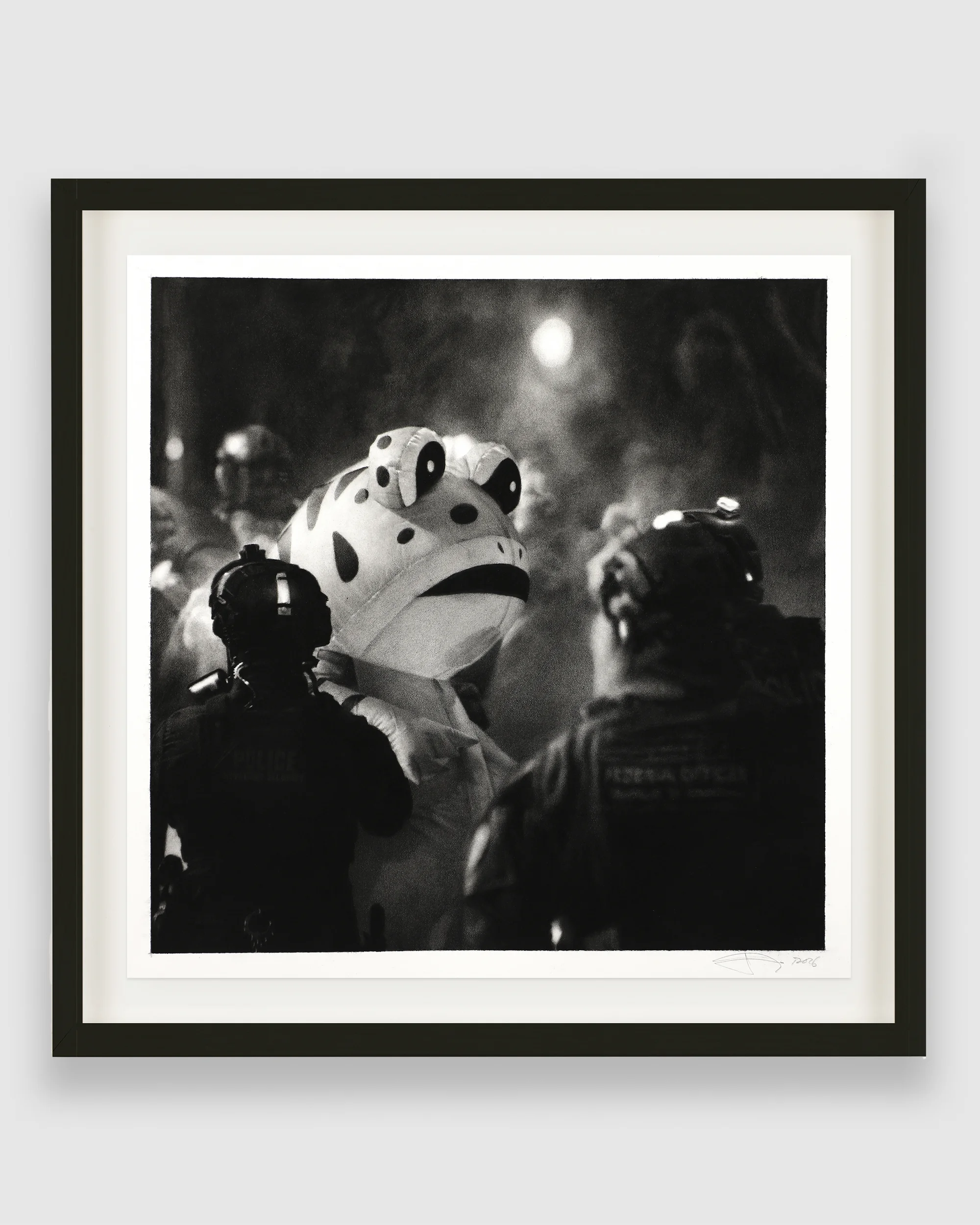 Untitled (Portland Frog) by Robert Longo