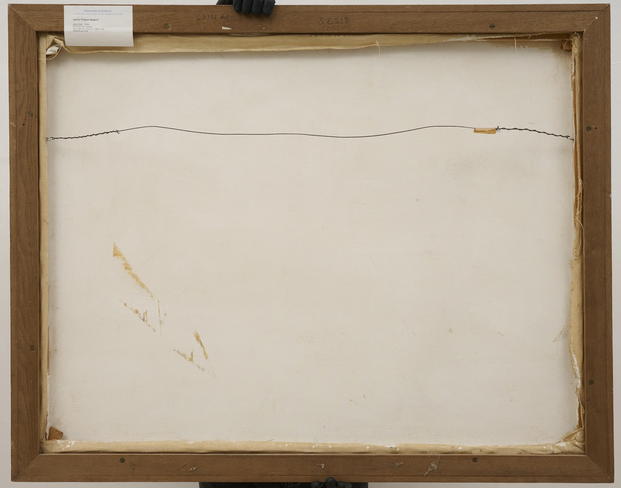 Untitled by Sylvia Plimack Mangold