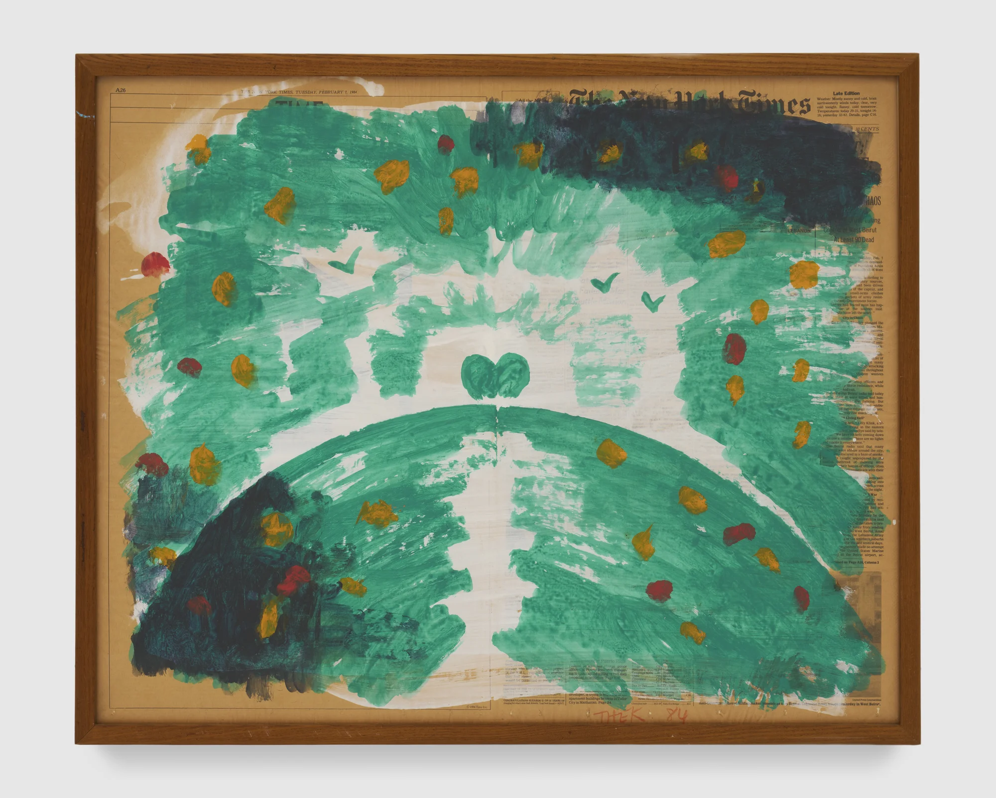 Untitled (Rising Heart) by Paul Thek