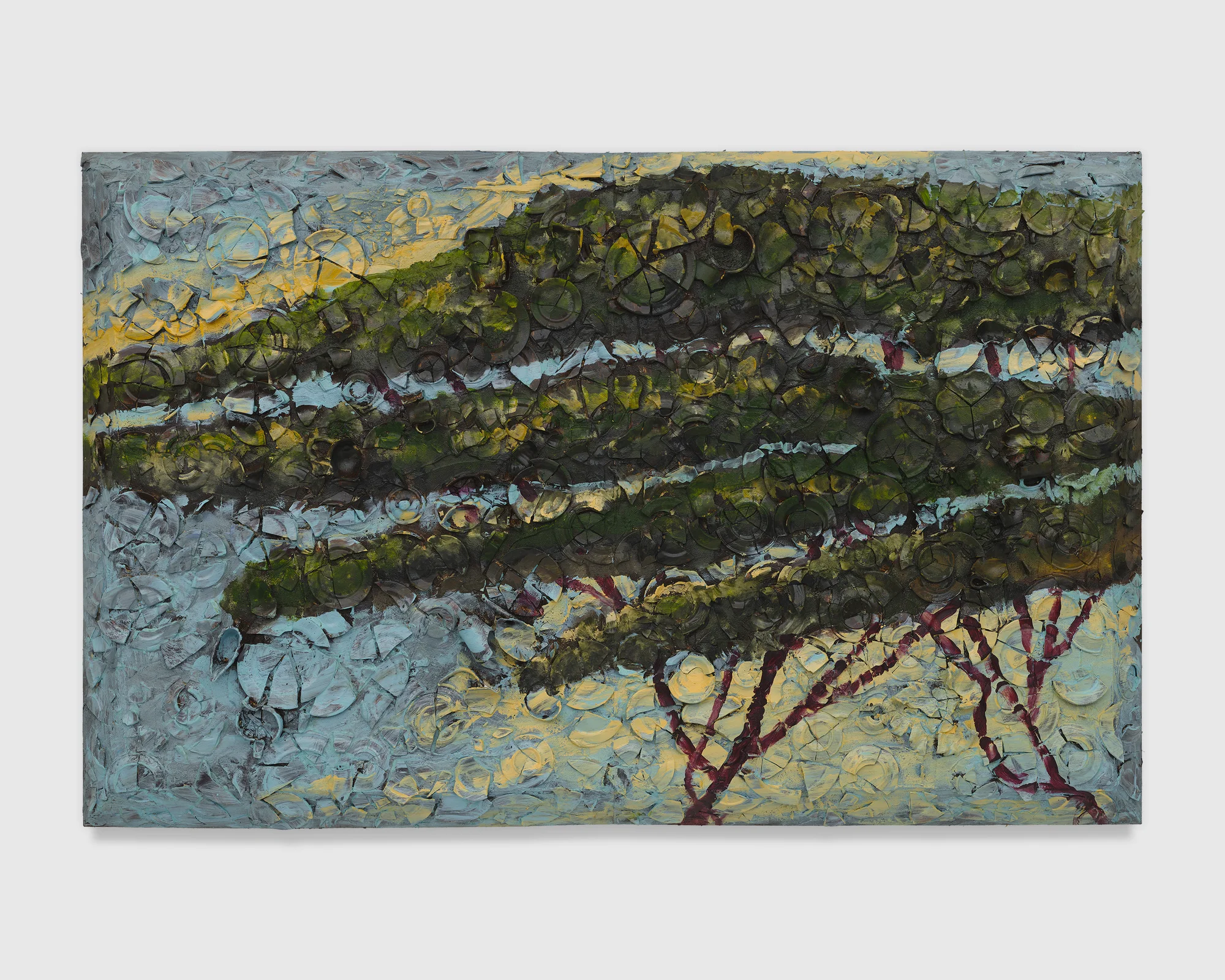 Portrait of Italy Through Its Trees III by Julian Schnabel