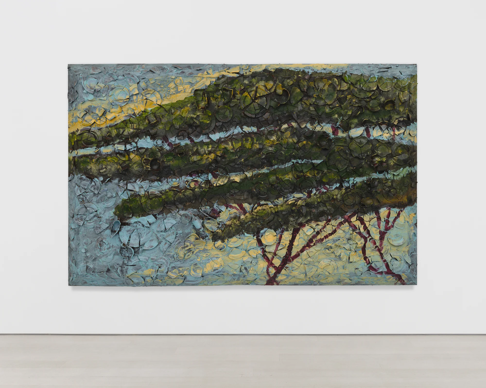 Portrait of Italy Through Its Trees III by Julian Schnabel