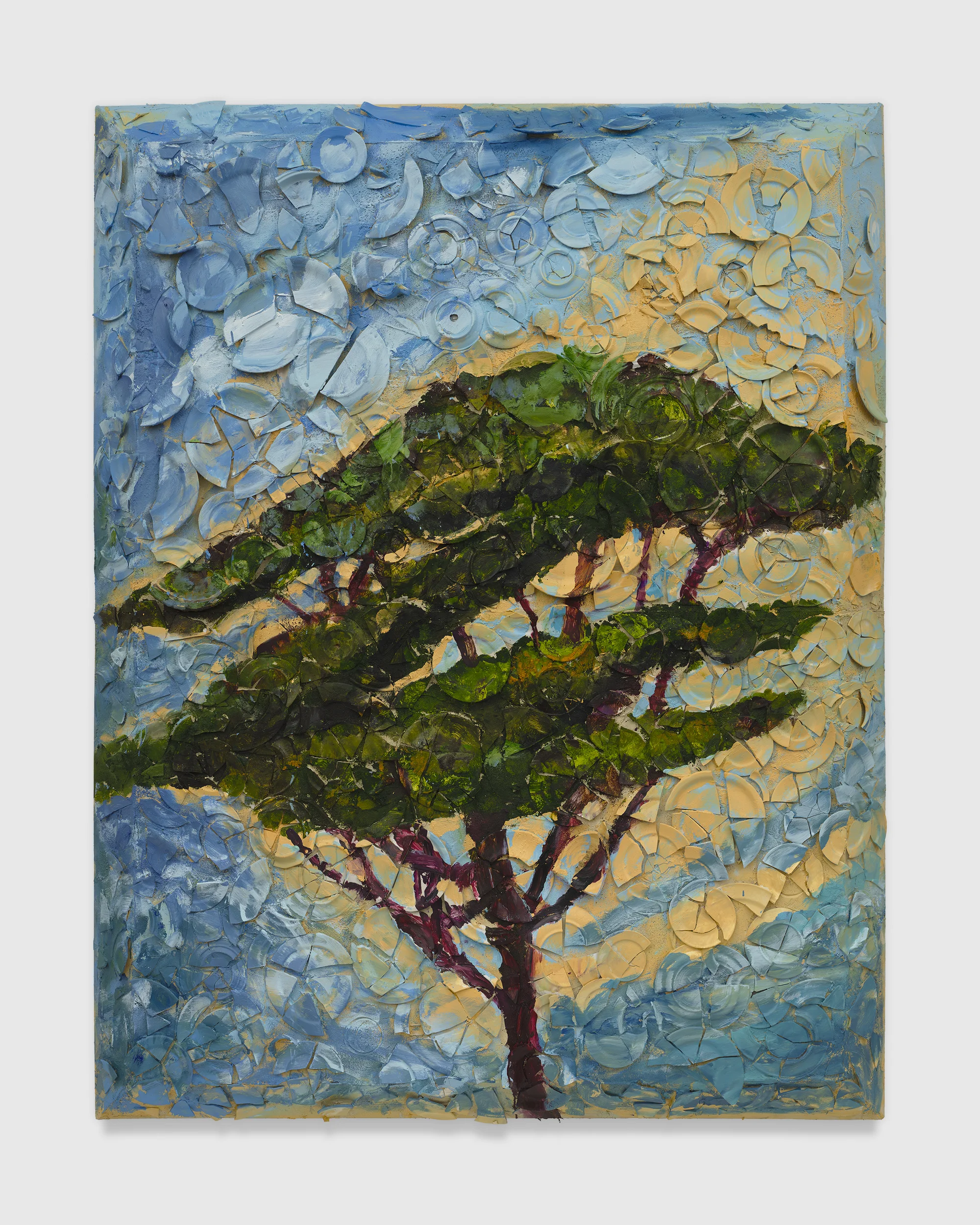 Portrait of Italy Through Its Trees V by Julian Schnabel