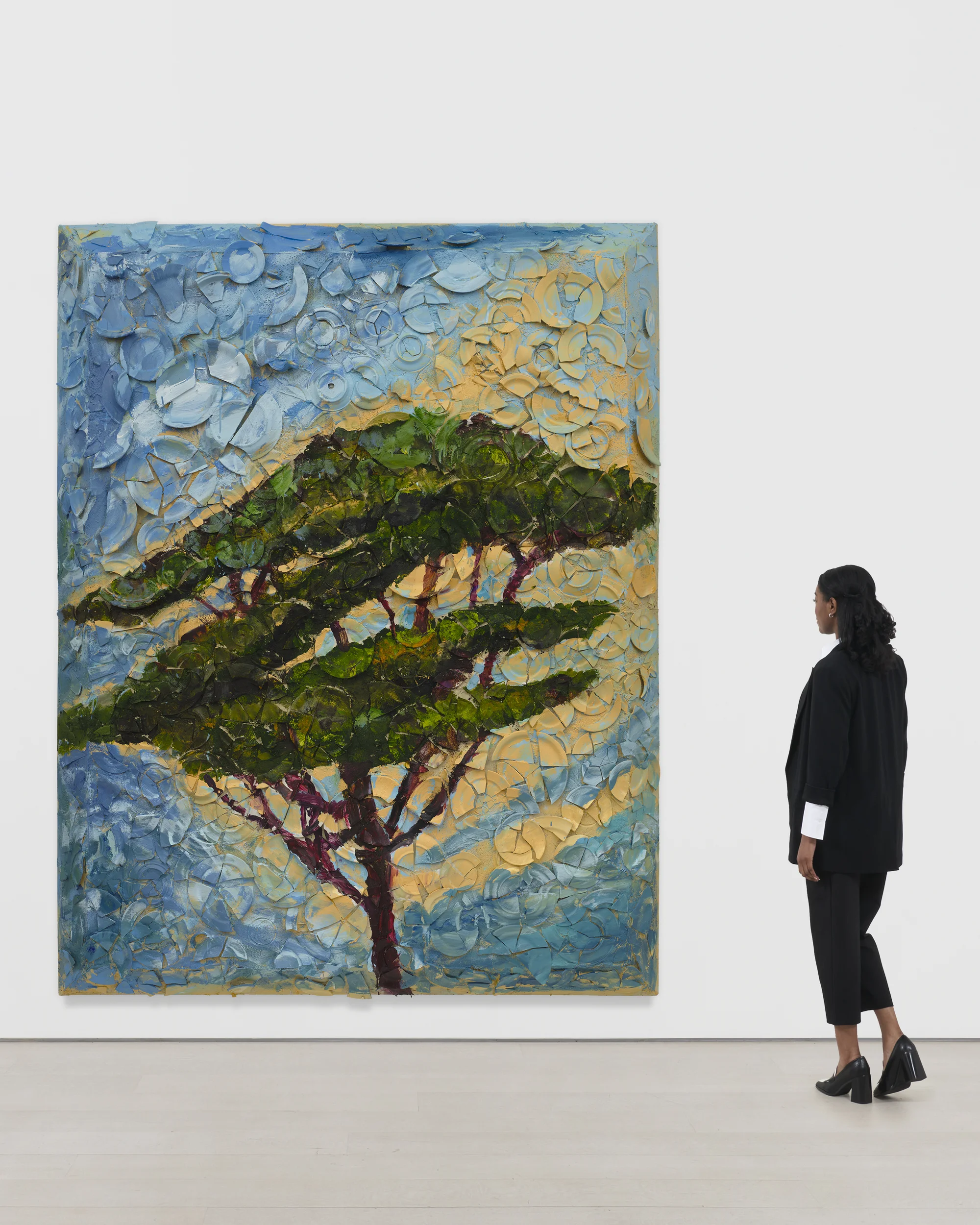 Portrait of Italy Through Its Trees V by Julian Schnabel