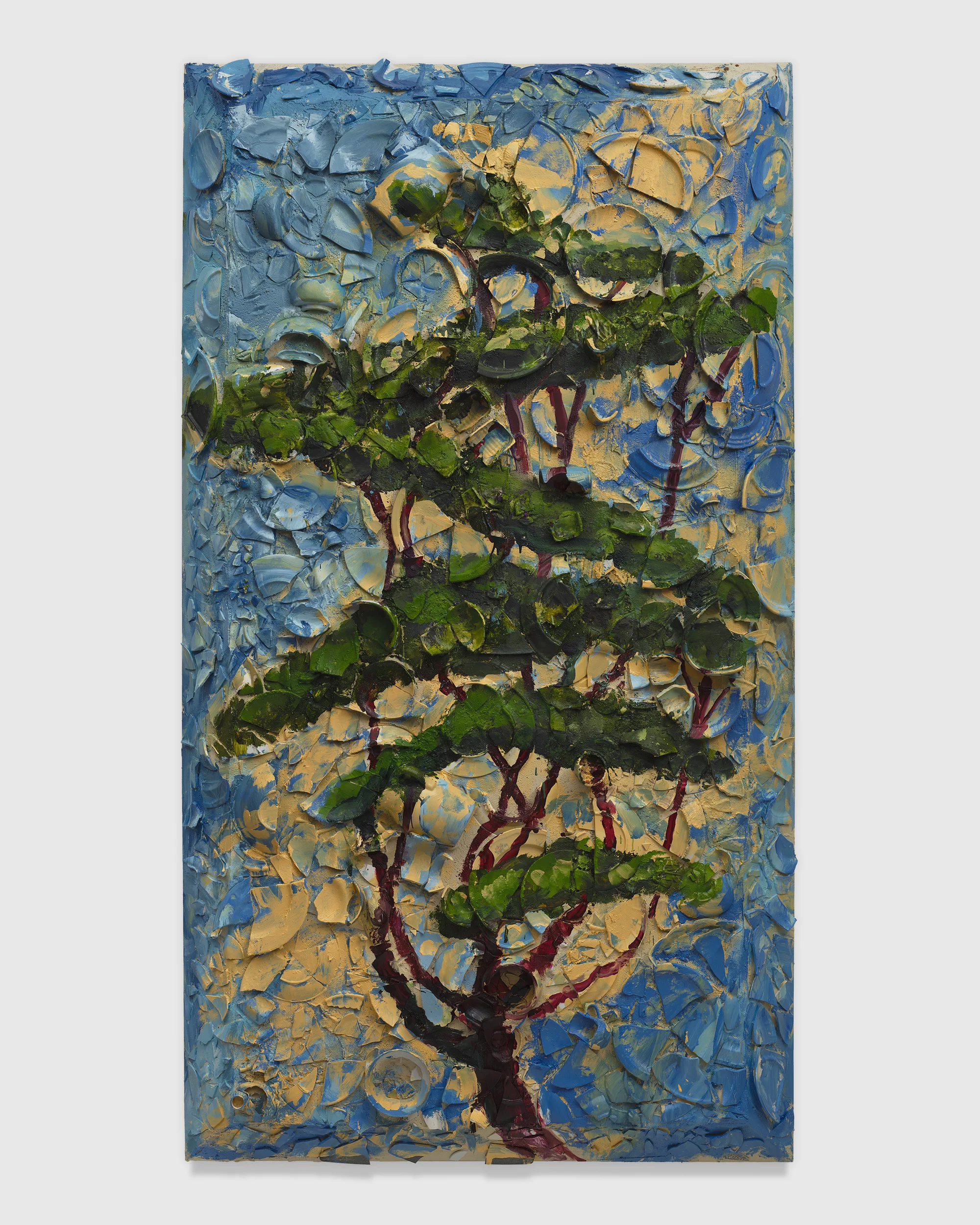 Portrait of Italy Through Its Trees VII by Julian Schnabel
