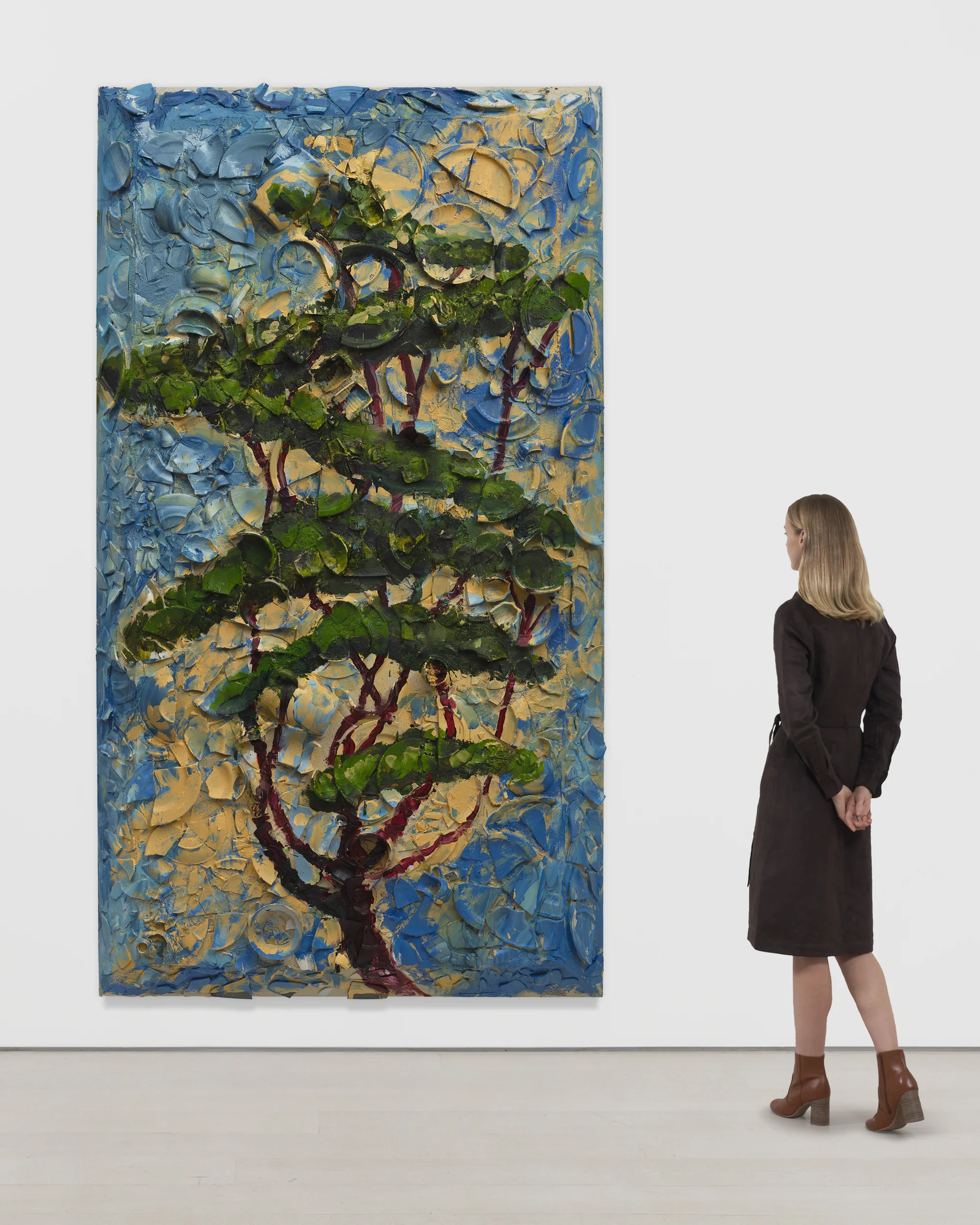 Portrait of Italy Through Its Trees VII by Julian Schnabel