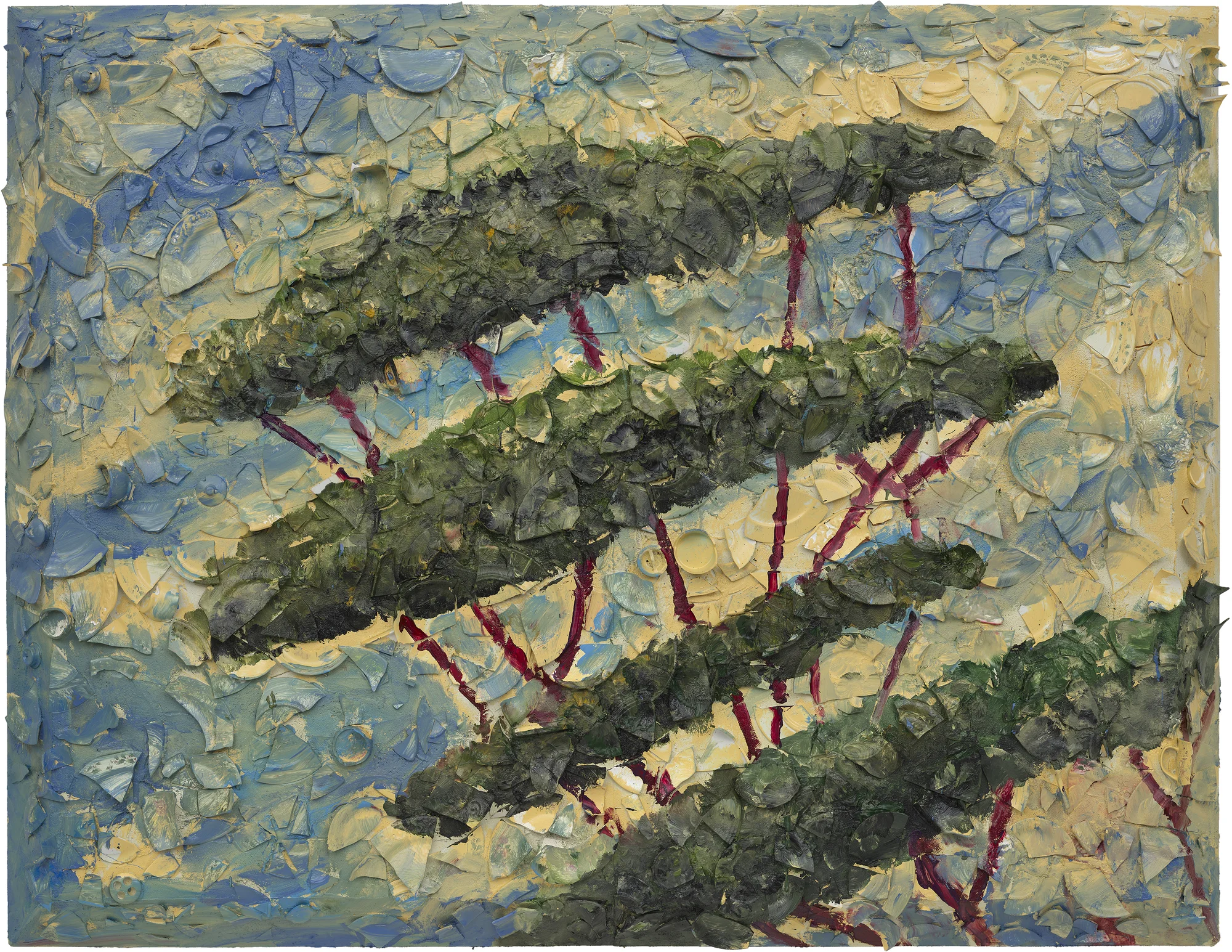 Portrait of Italy Through Its Trees XVII by Julian Schnabel