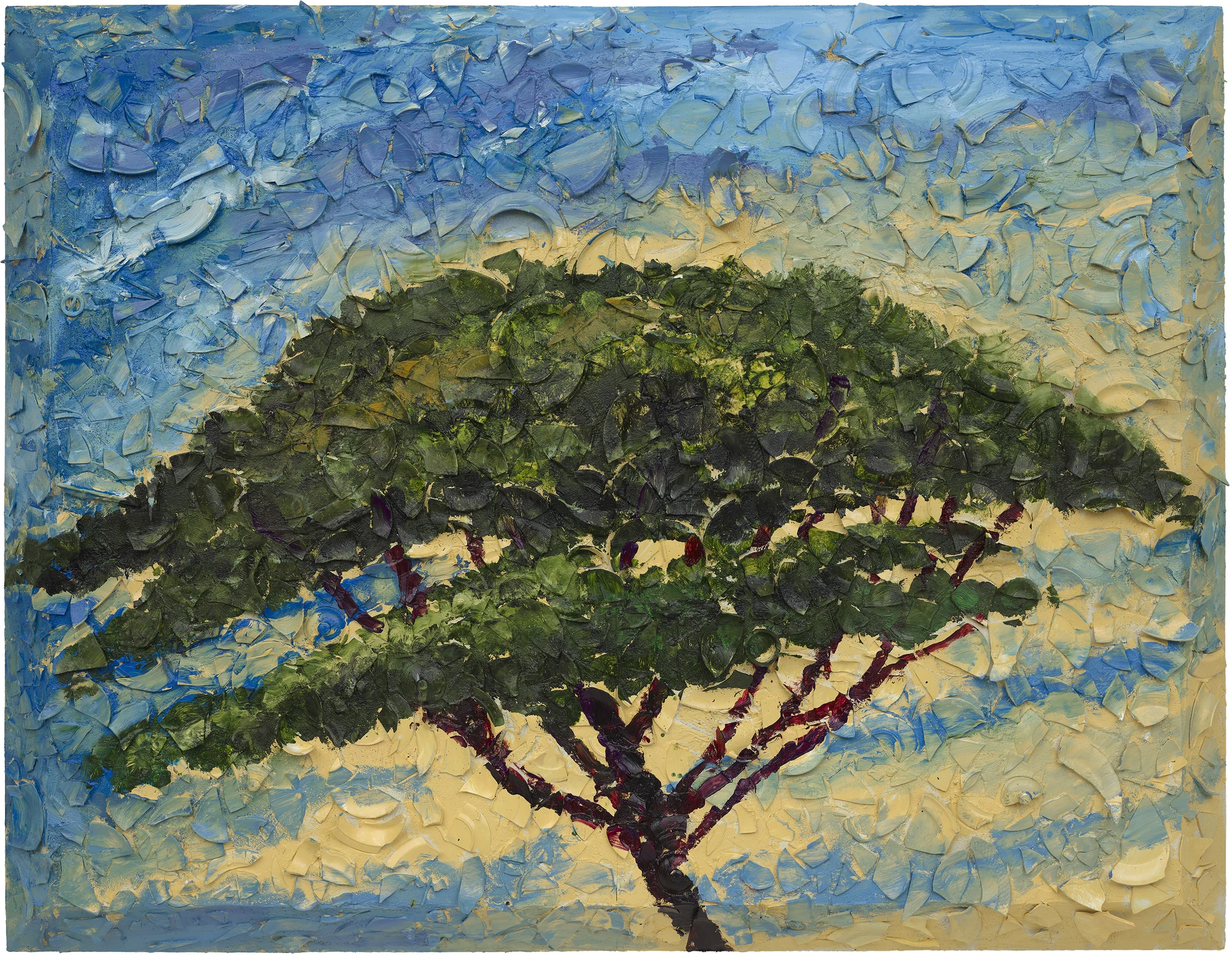 Portrait of Italy Through Its Trees XVIII by Julian Schnabel