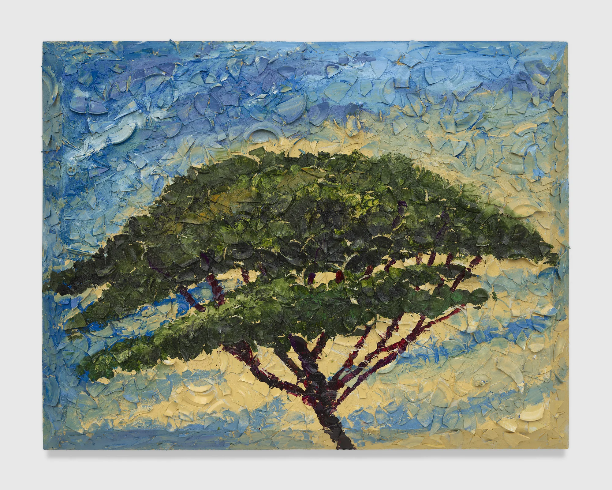 Portrait of Italy Through Its Trees XVIII by Julian Schnabel