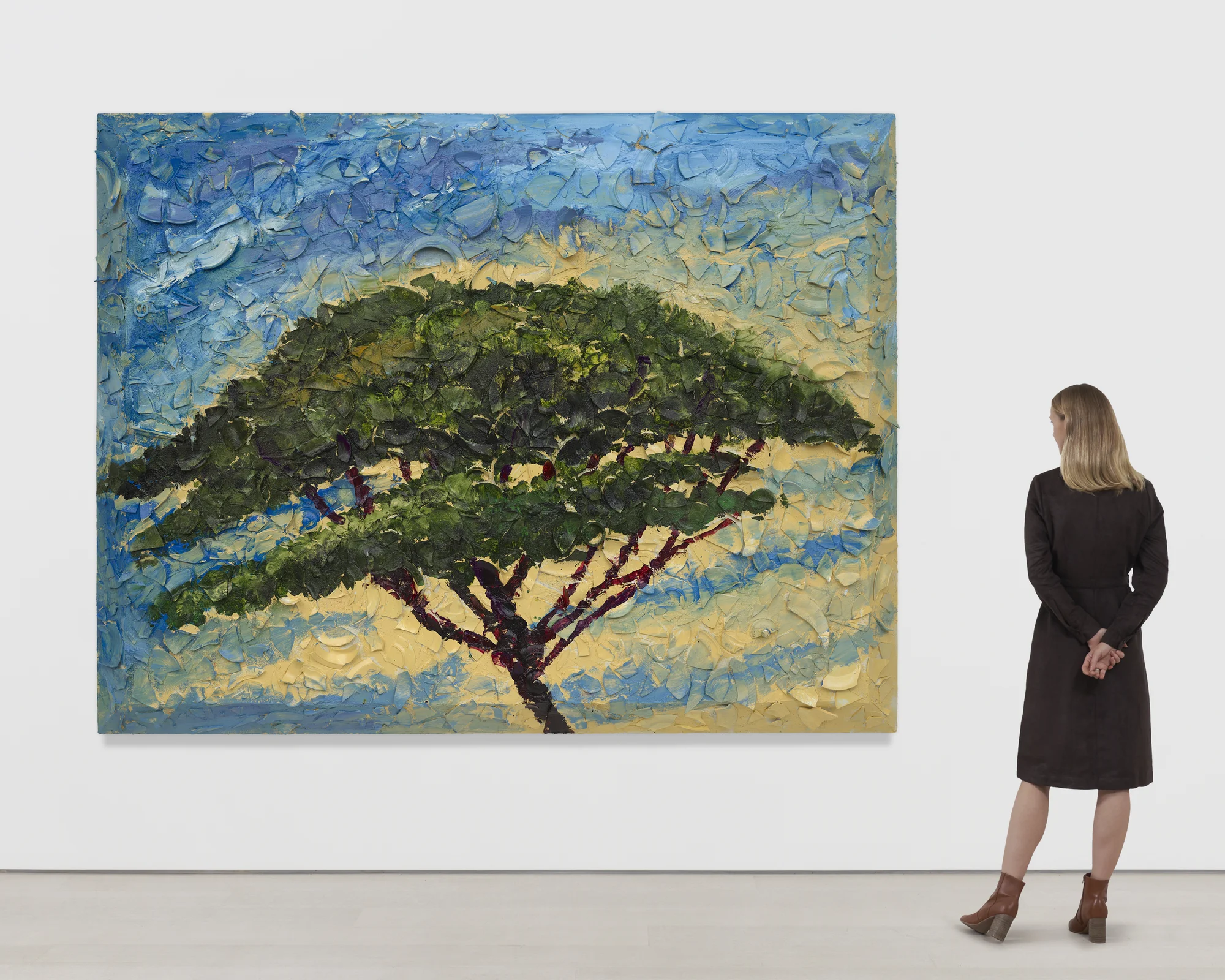 Portrait of Italy Through Its Trees XVIII by Julian Schnabel