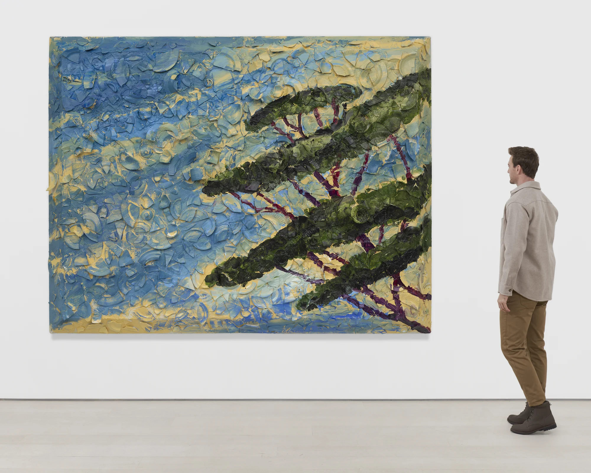 Portrait of Italy Through Its Trees XIX by Julian Schnabel