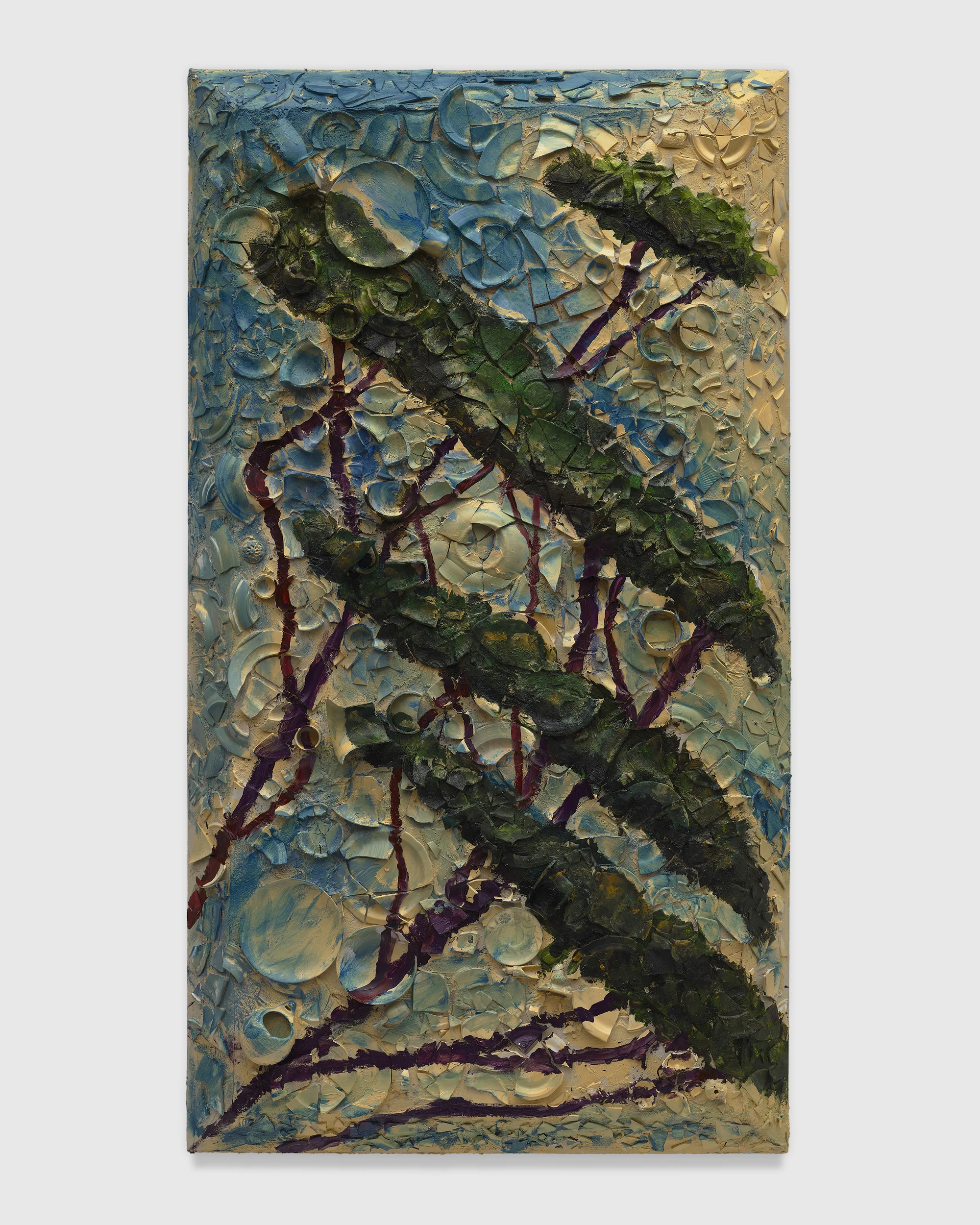 Portrait of Italy Through Its Trees IX by Julian Schnabel