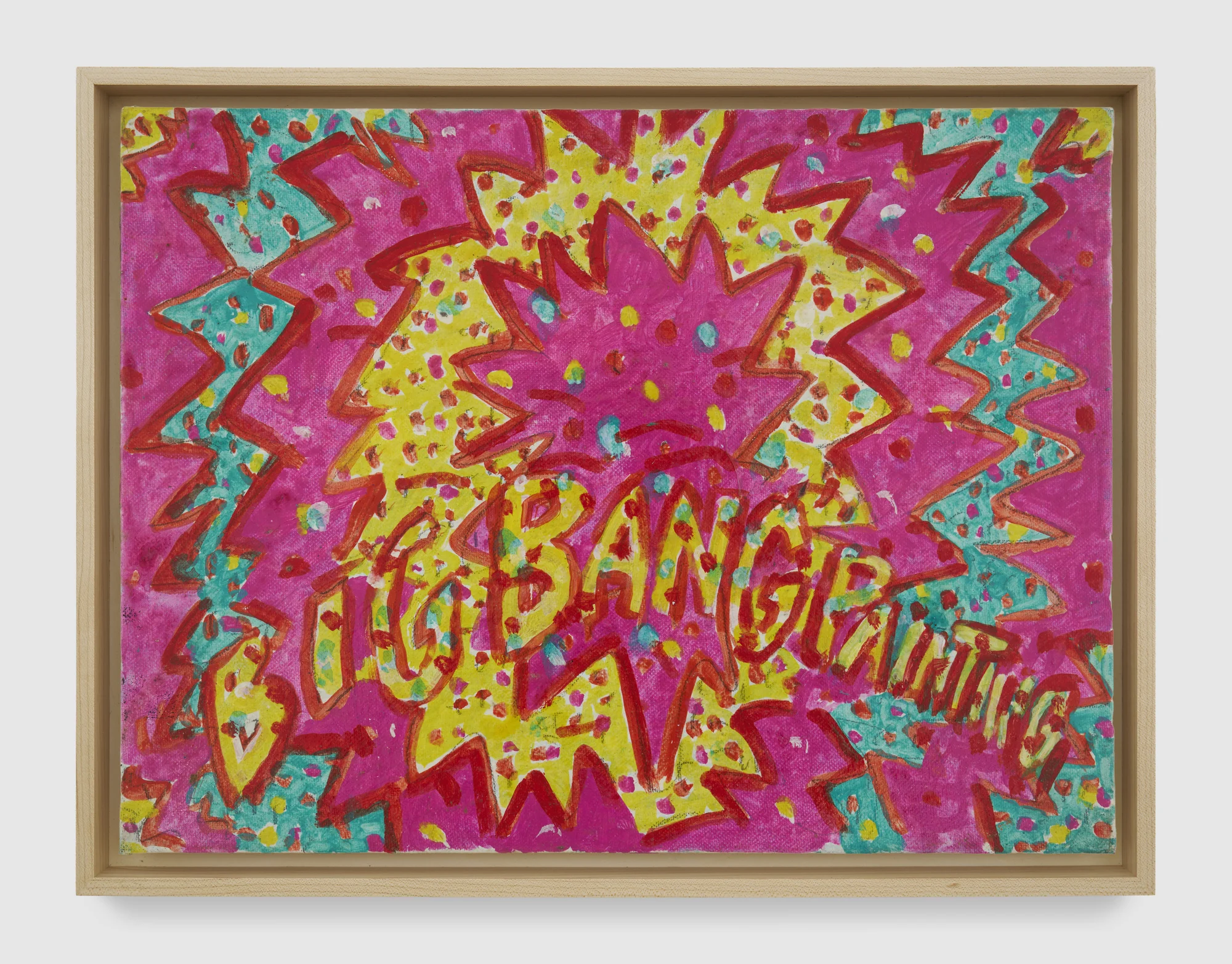 Big Bang Painting by Paul Thek
