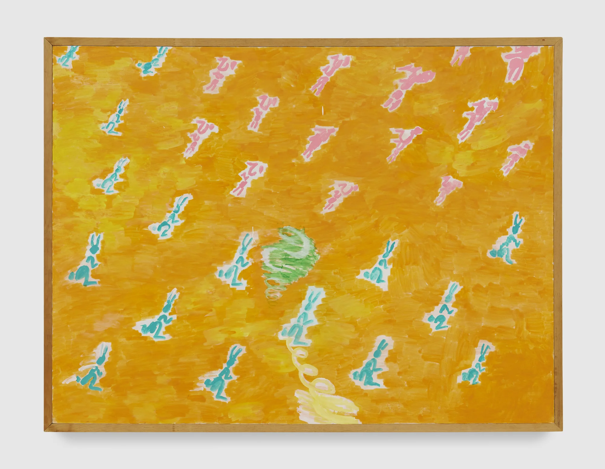 Untitled (Bunnies and Vortex) by Paul Thek