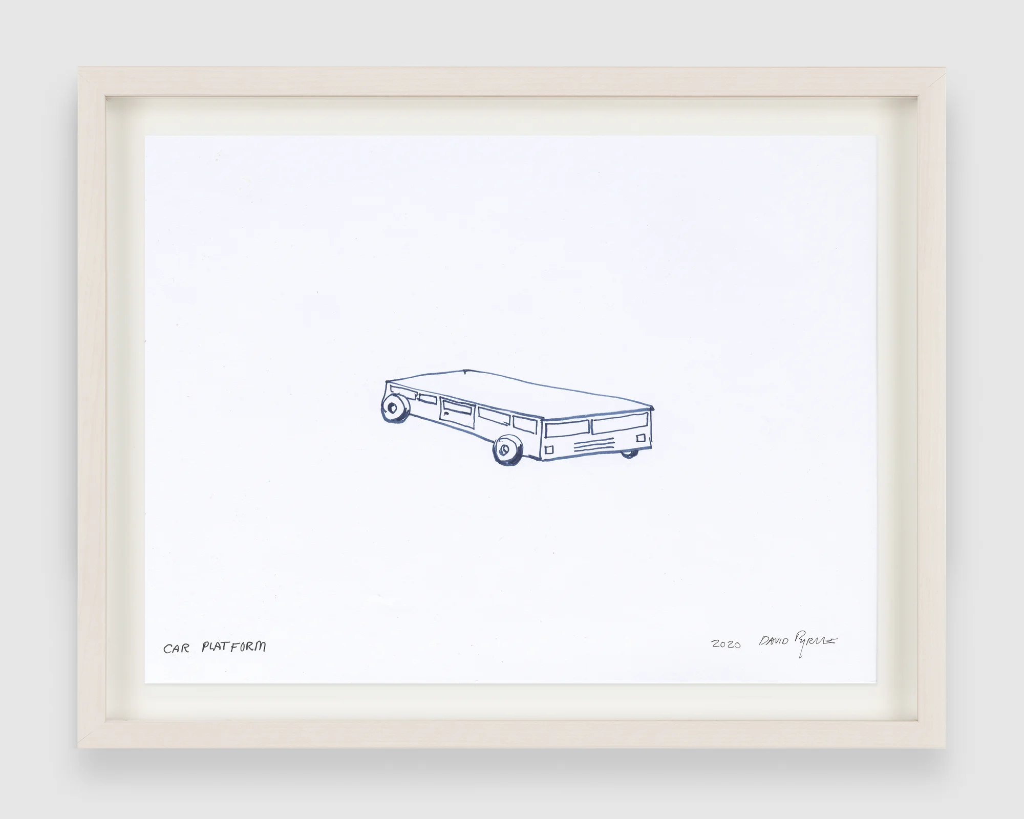 Car Platform by David Byrne
