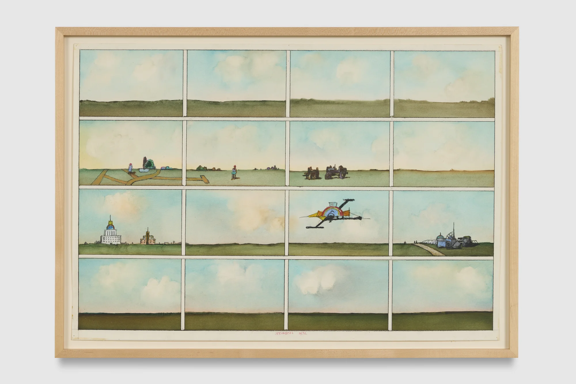 Sixteen Landscapes by Saul Steinberg
